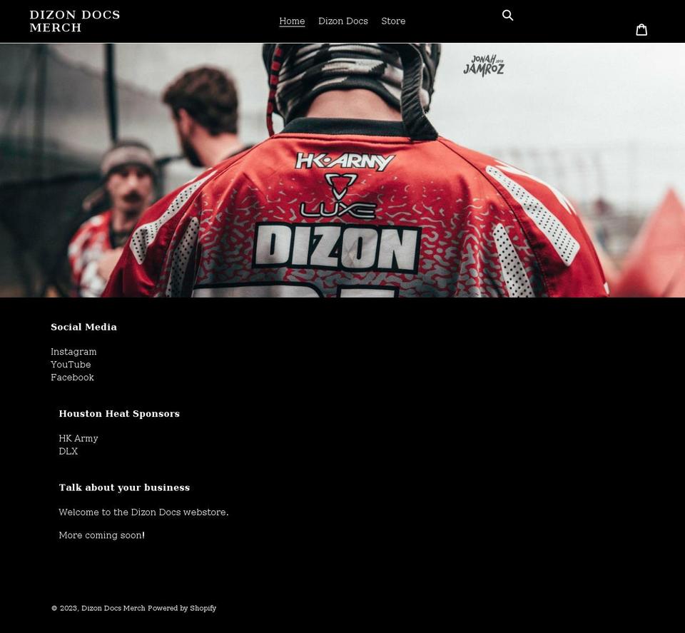 ronniedizon.com shopify website screenshot