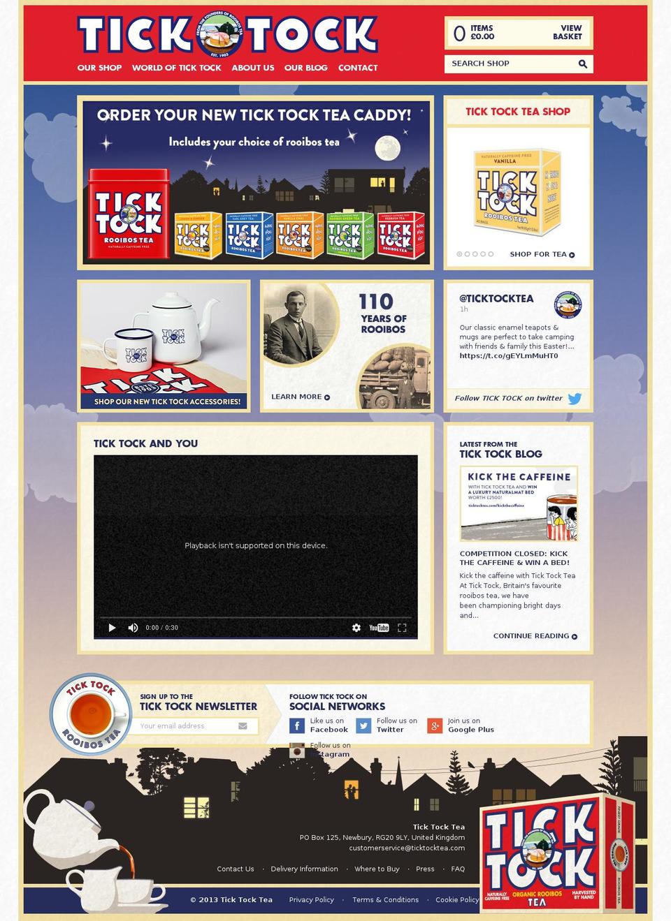 Tick Tock v2 Shopify theme site example rooiboschtea.com