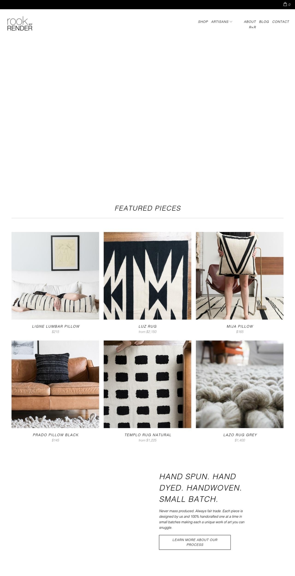 rookandrender.com — Shopify storefront screenshot