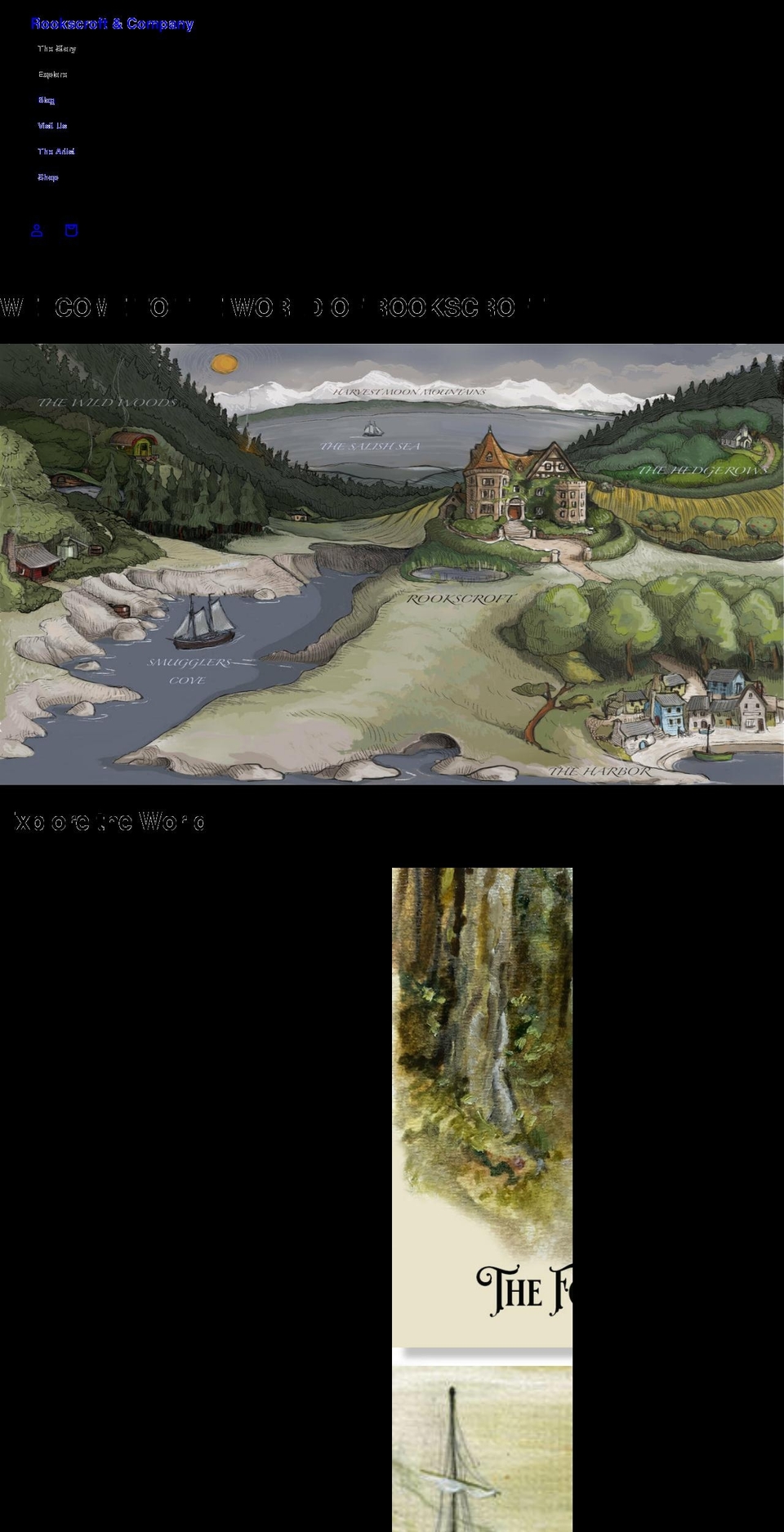 rookscroft.com shopify website screenshot