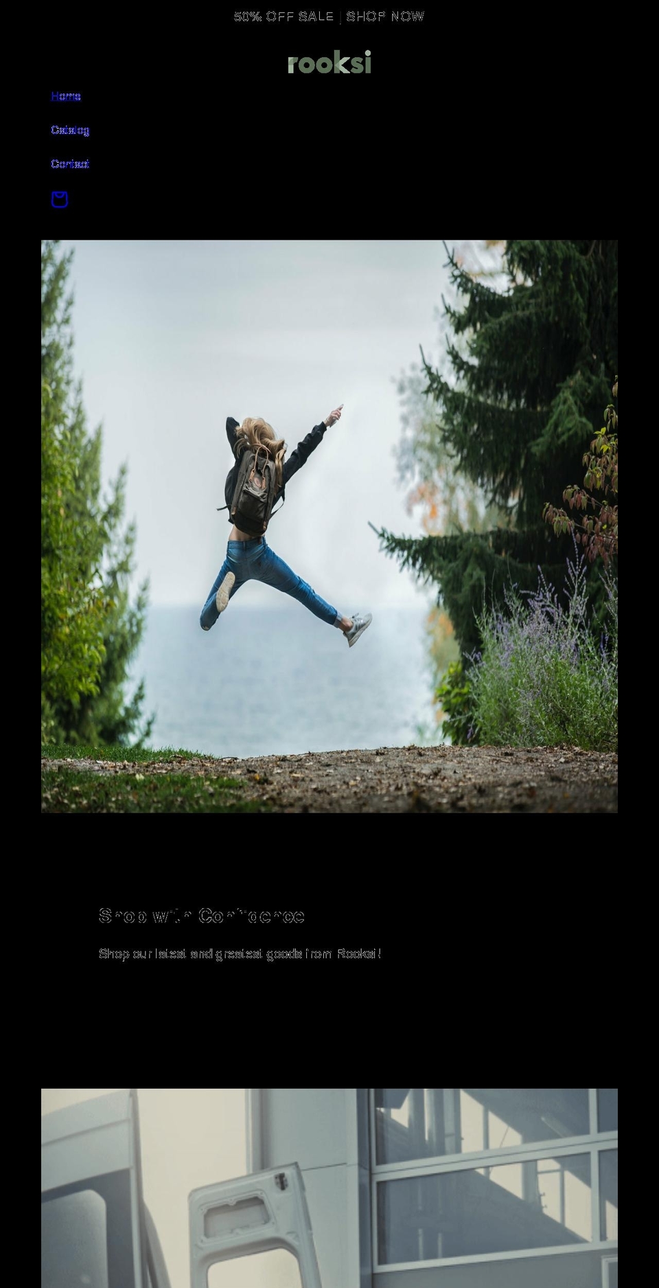 rooksi.com shopify website screenshot