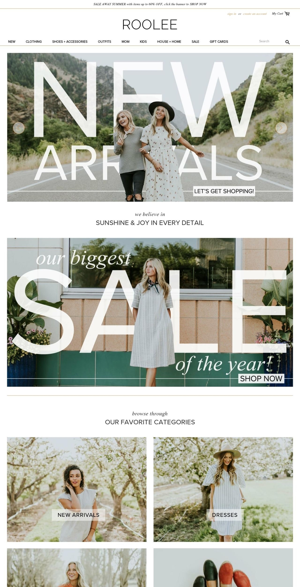 Gallery Changes Shopify theme site example roolee.com