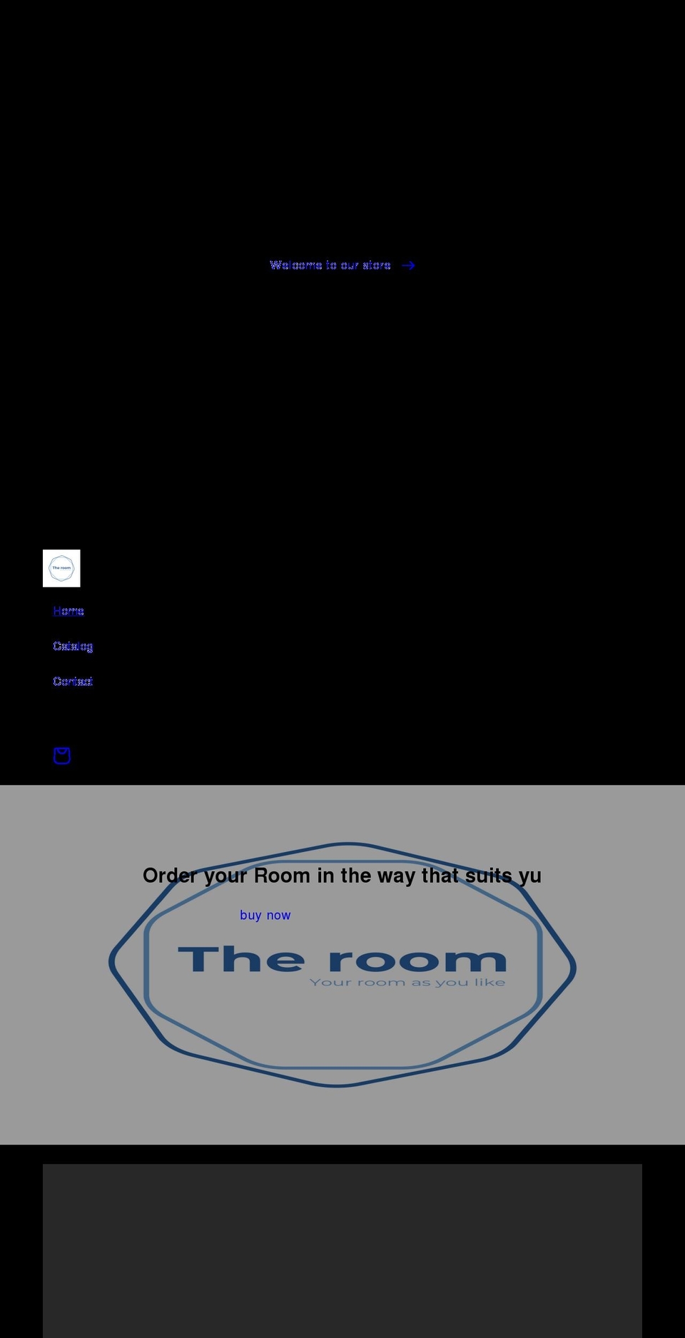 room.shopping shopify website screenshot