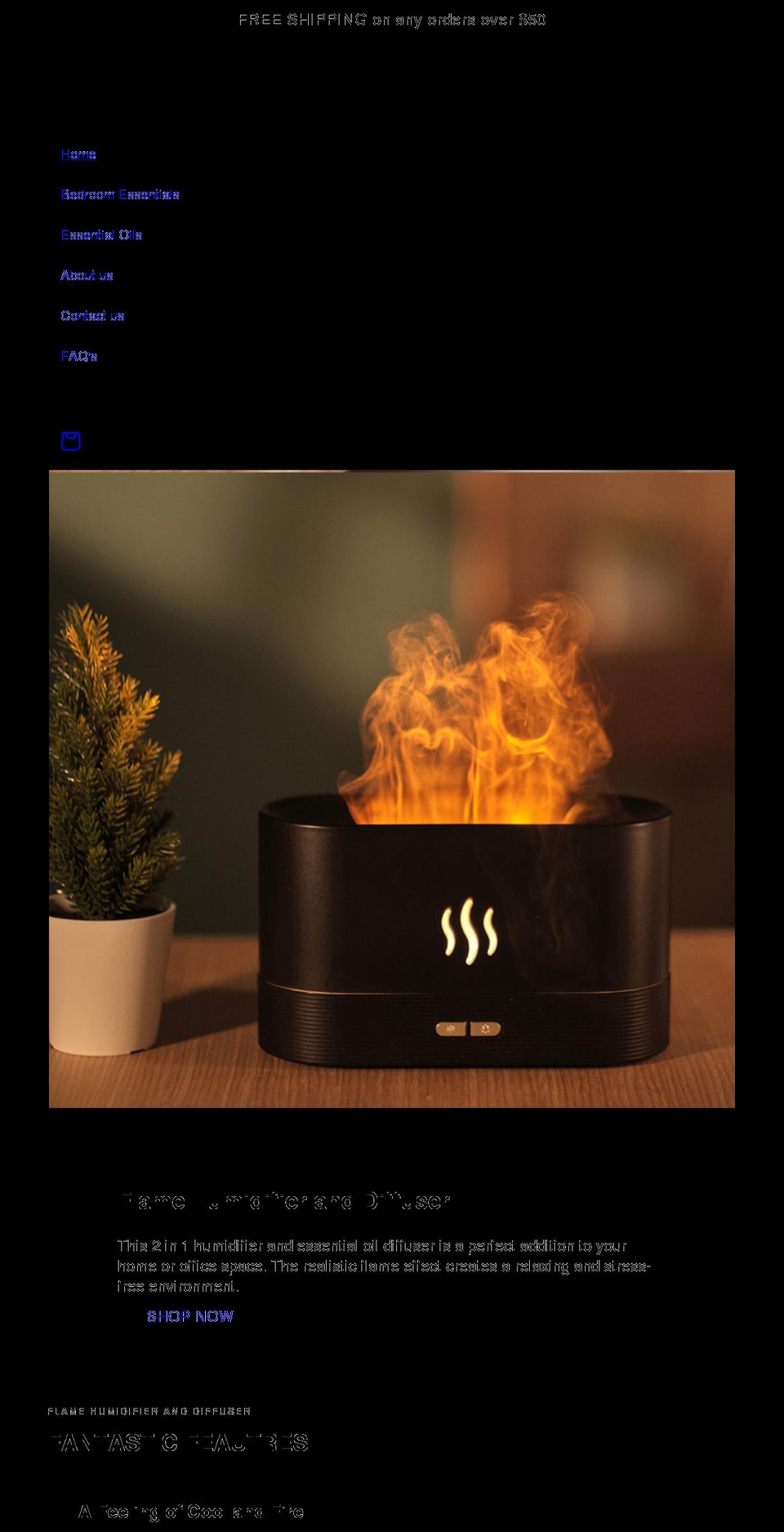 roomessentials.com.au shopify website screenshot