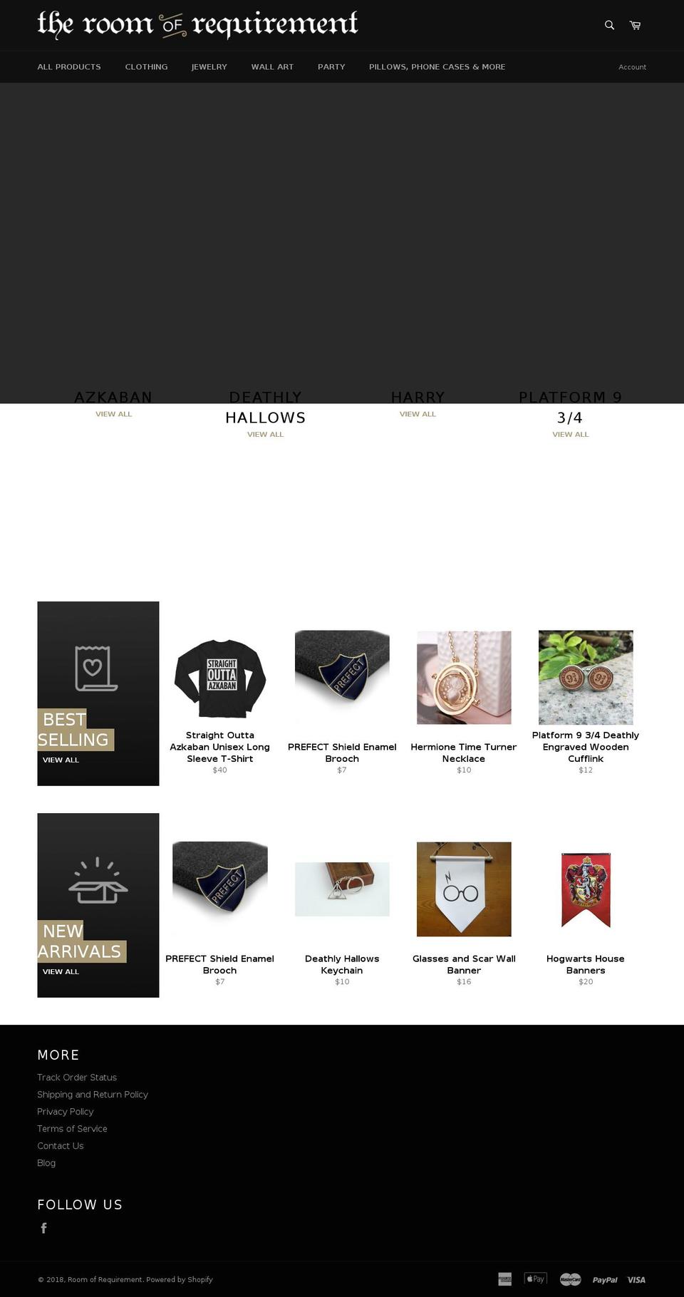 roomofreq.com — Shopify storefront screenshot