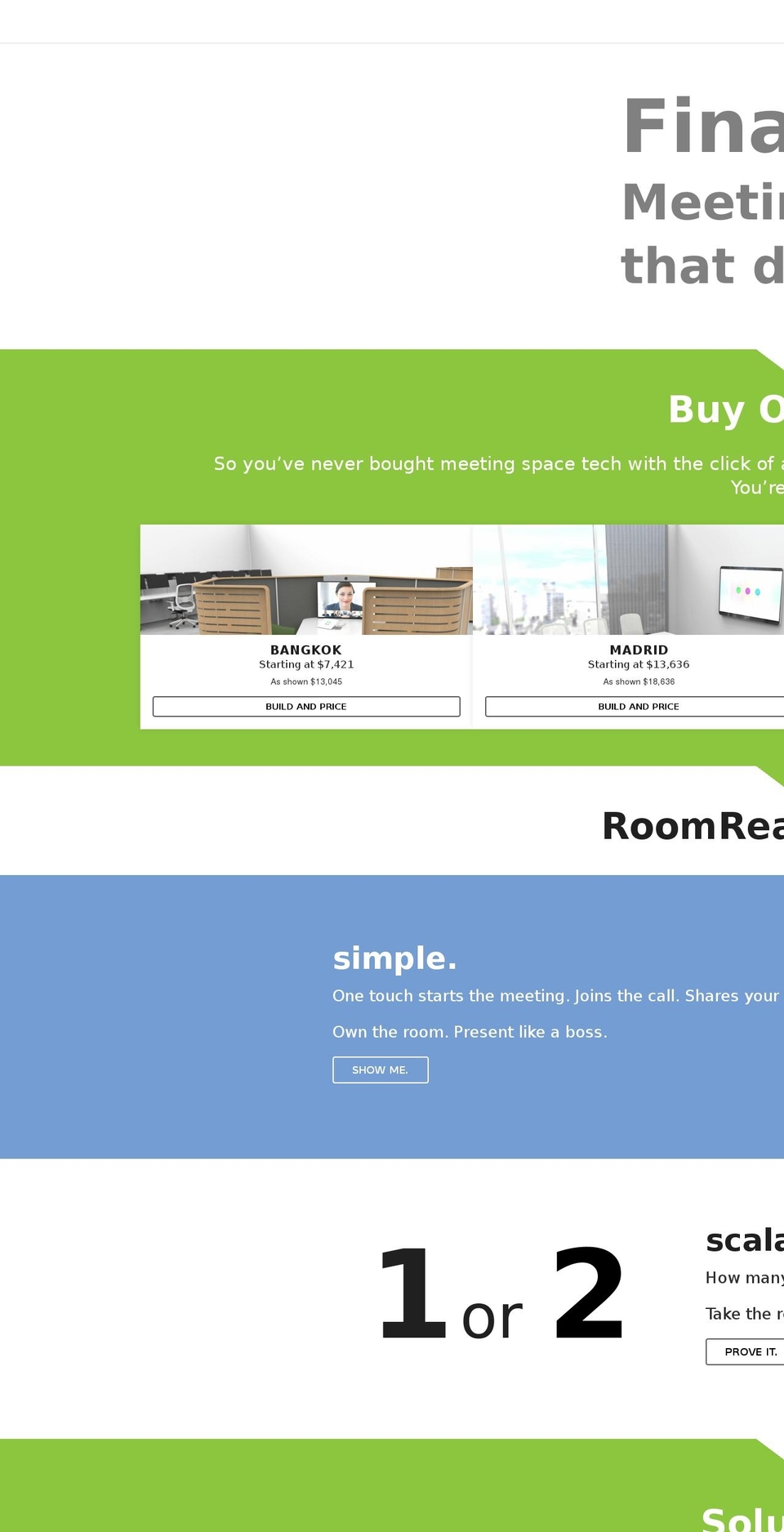 roomready.company shopify website screenshot