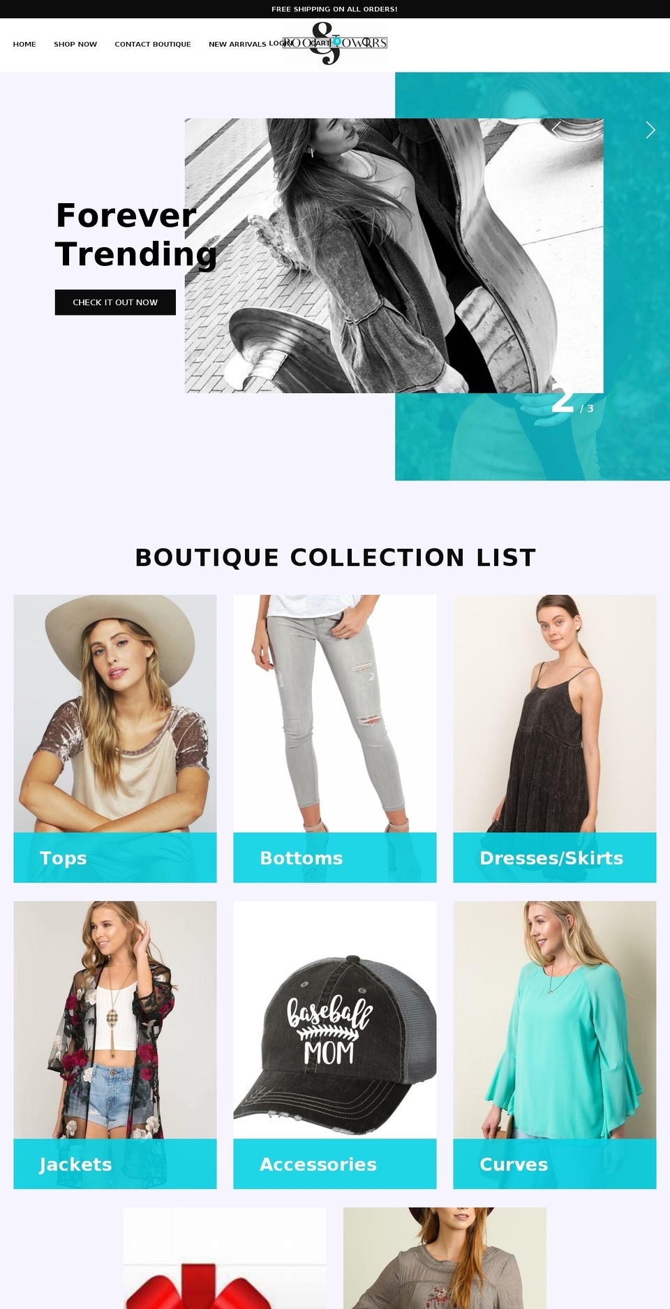 rootandflowers.com — Shopify storefront screenshot