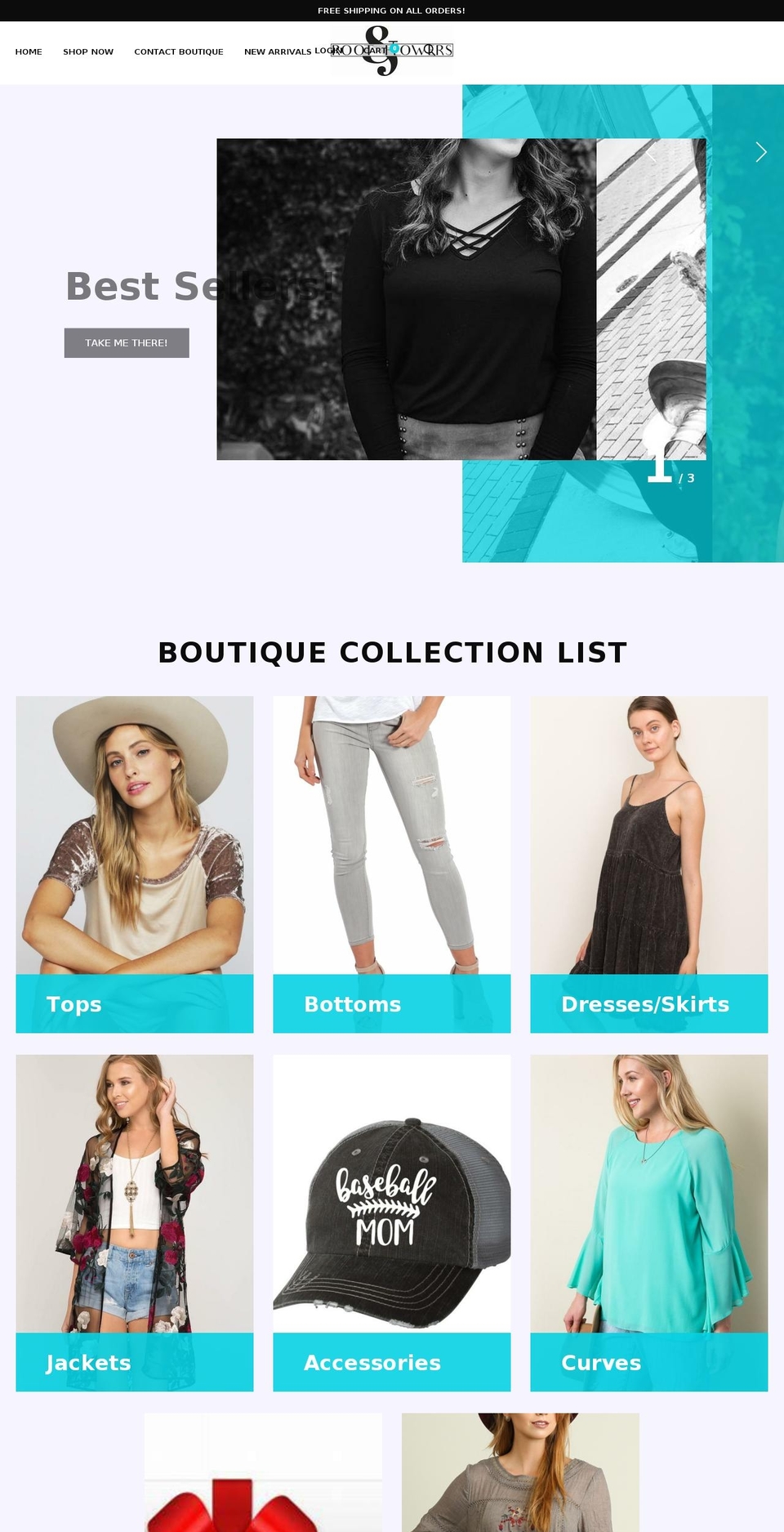 rootandflowers.net shopify website screenshot