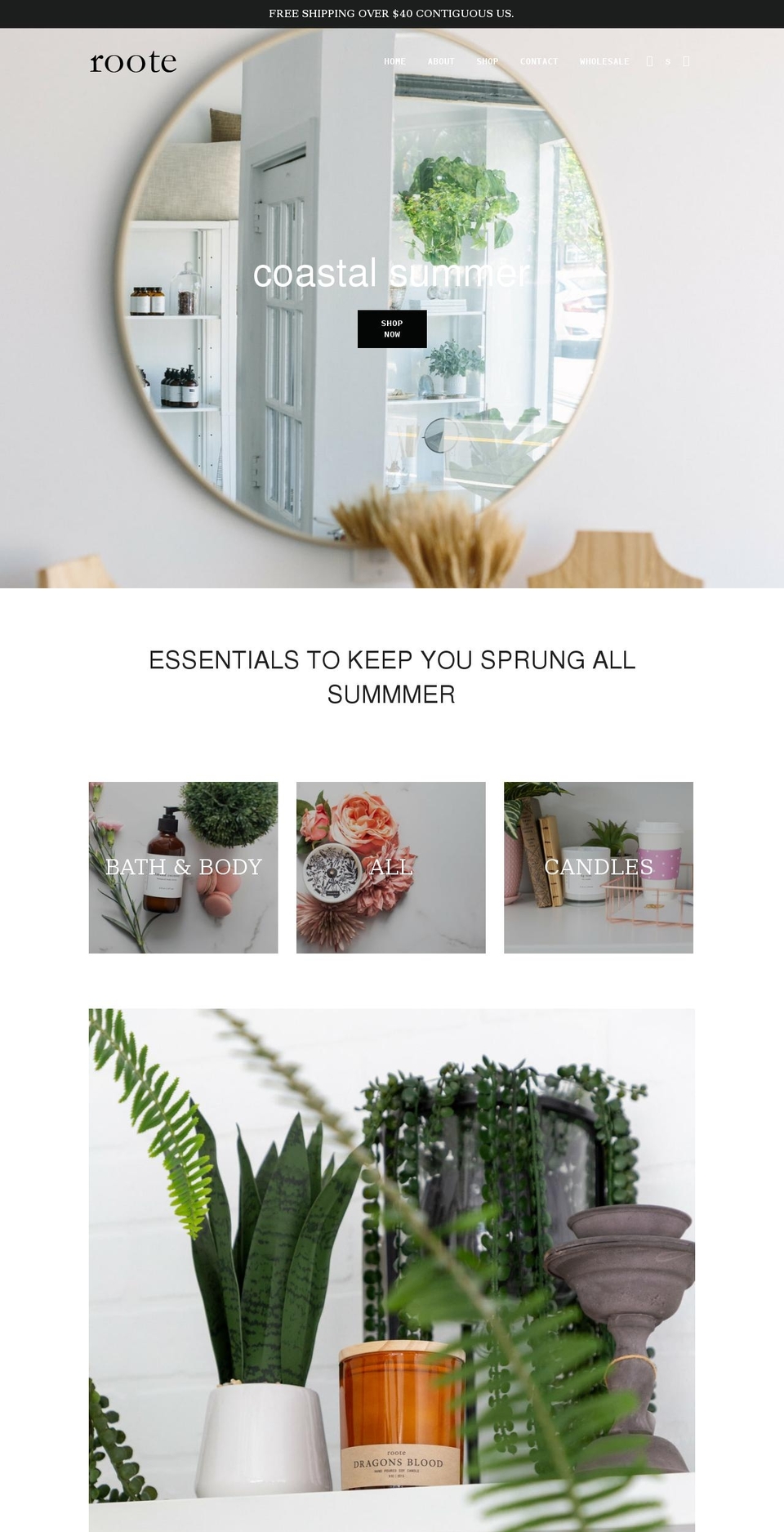 rooteofficial.com shopify website screenshot