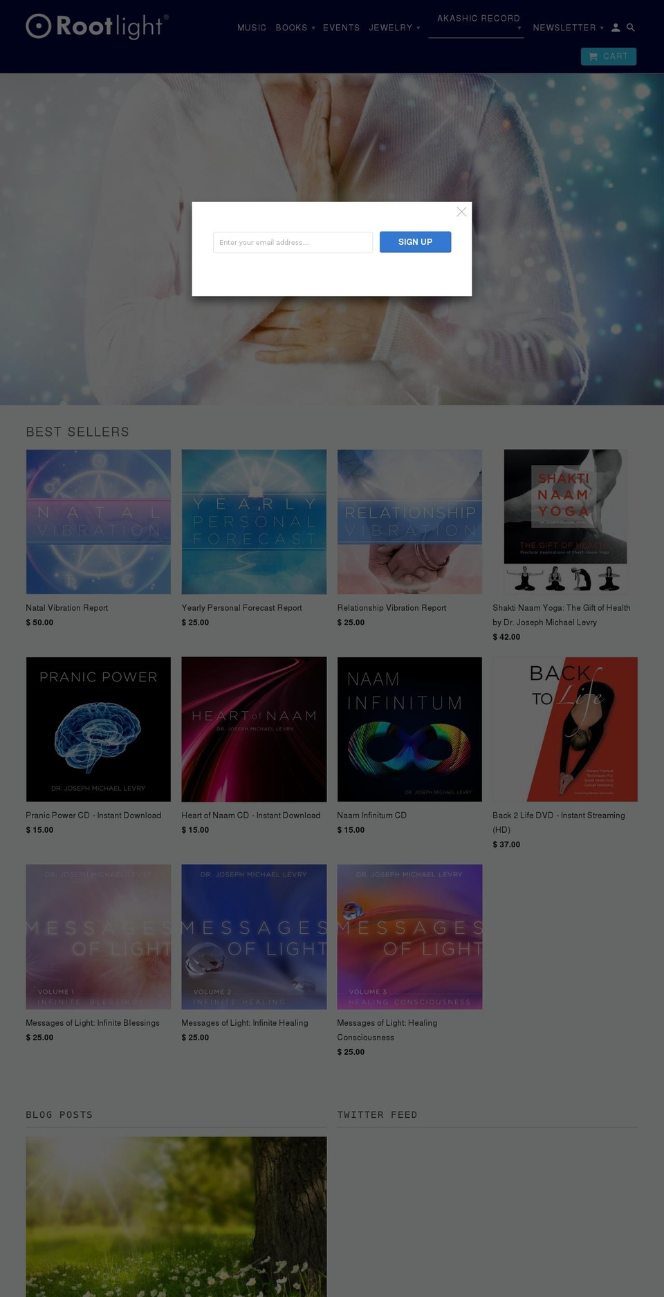 rootlight.myshopify.com shopify website screenshot
