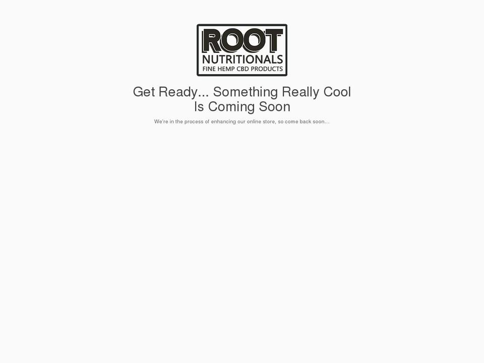 rootnutritionals.com — Shopify storefront screenshot