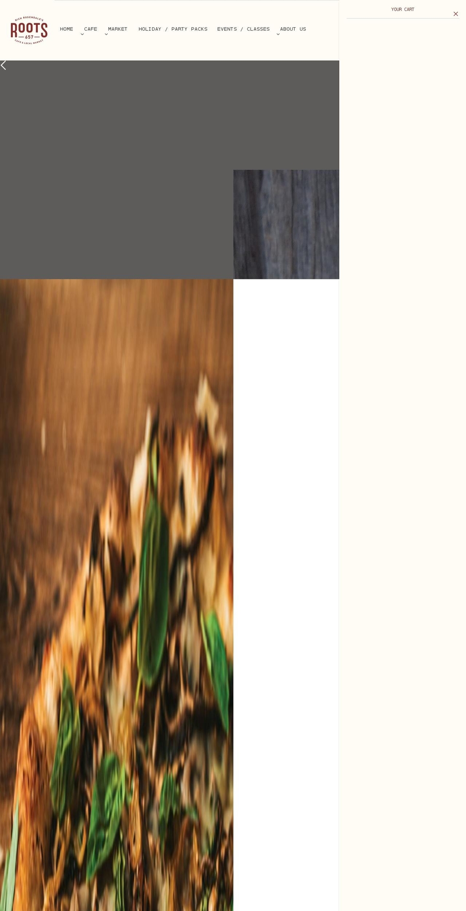 roots657.com shopify website screenshot