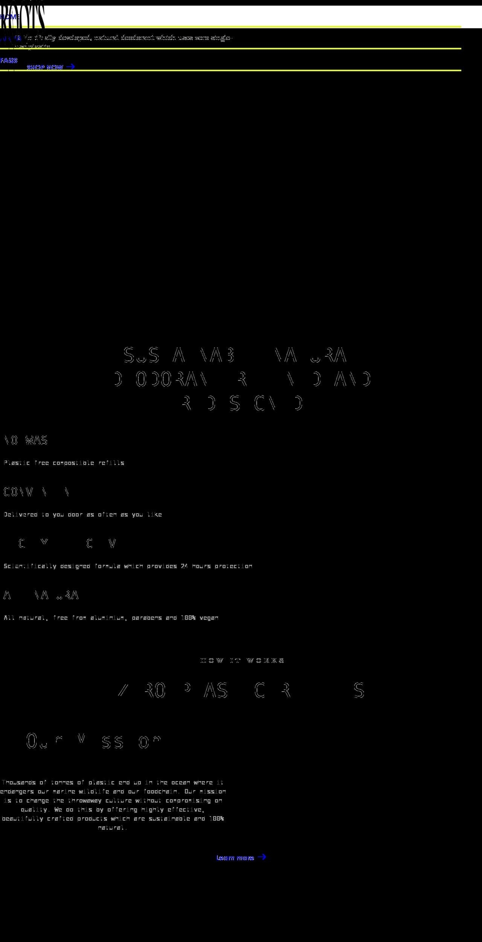 rootsbodycare.com shopify website screenshot