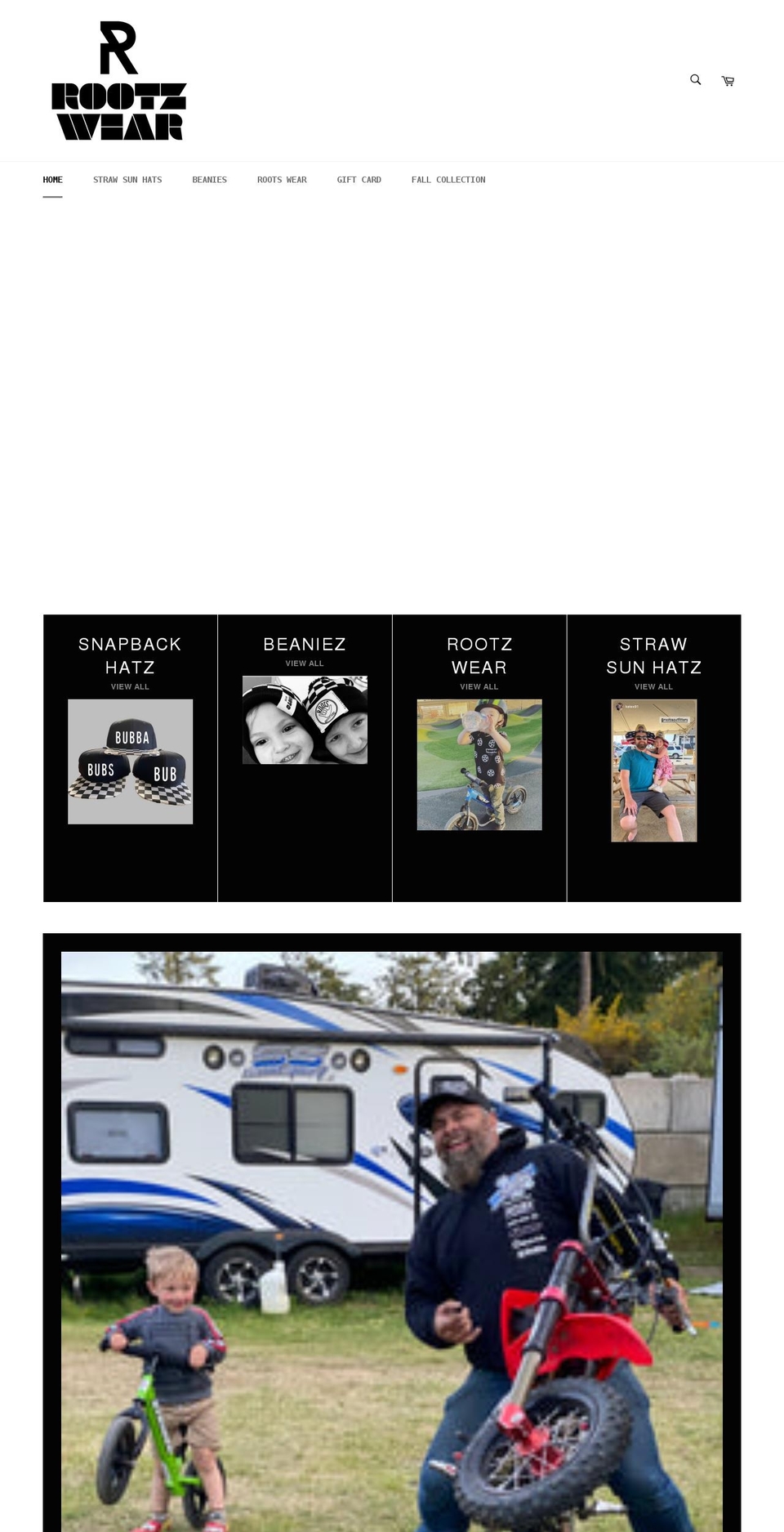 rootsoutfitters.com shopify website screenshot