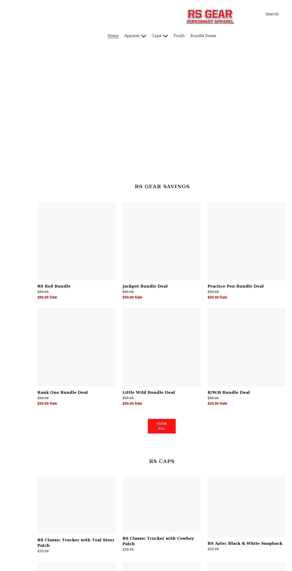 ropesmartgear.com shopify website screenshot