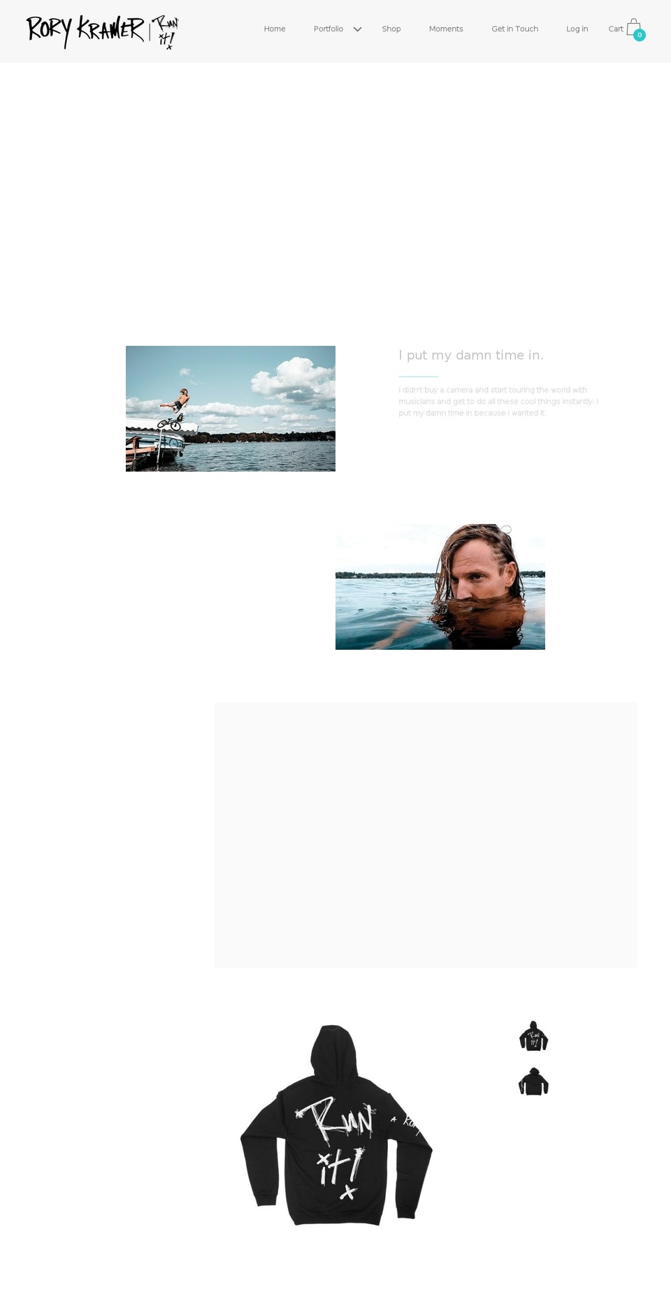 August Shopify theme site example rorykramer.myshopify.com