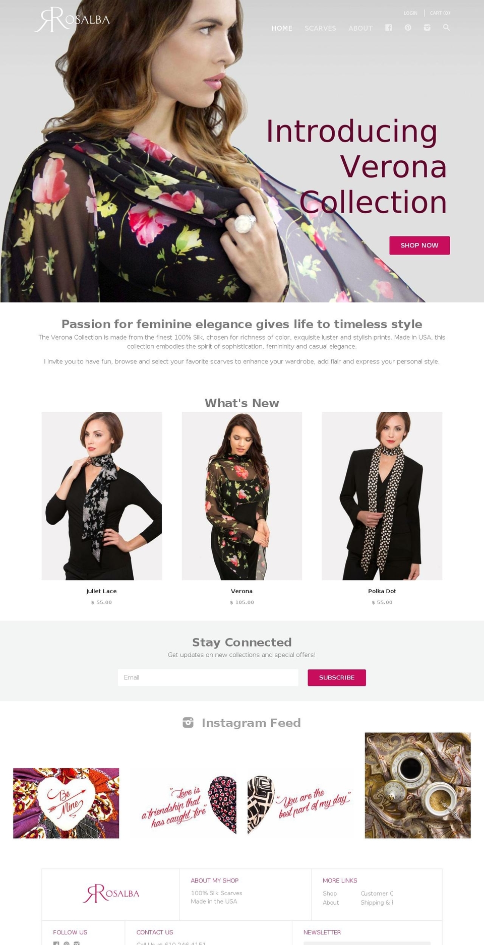 rosalbastyle.com — Shopify storefront screenshot