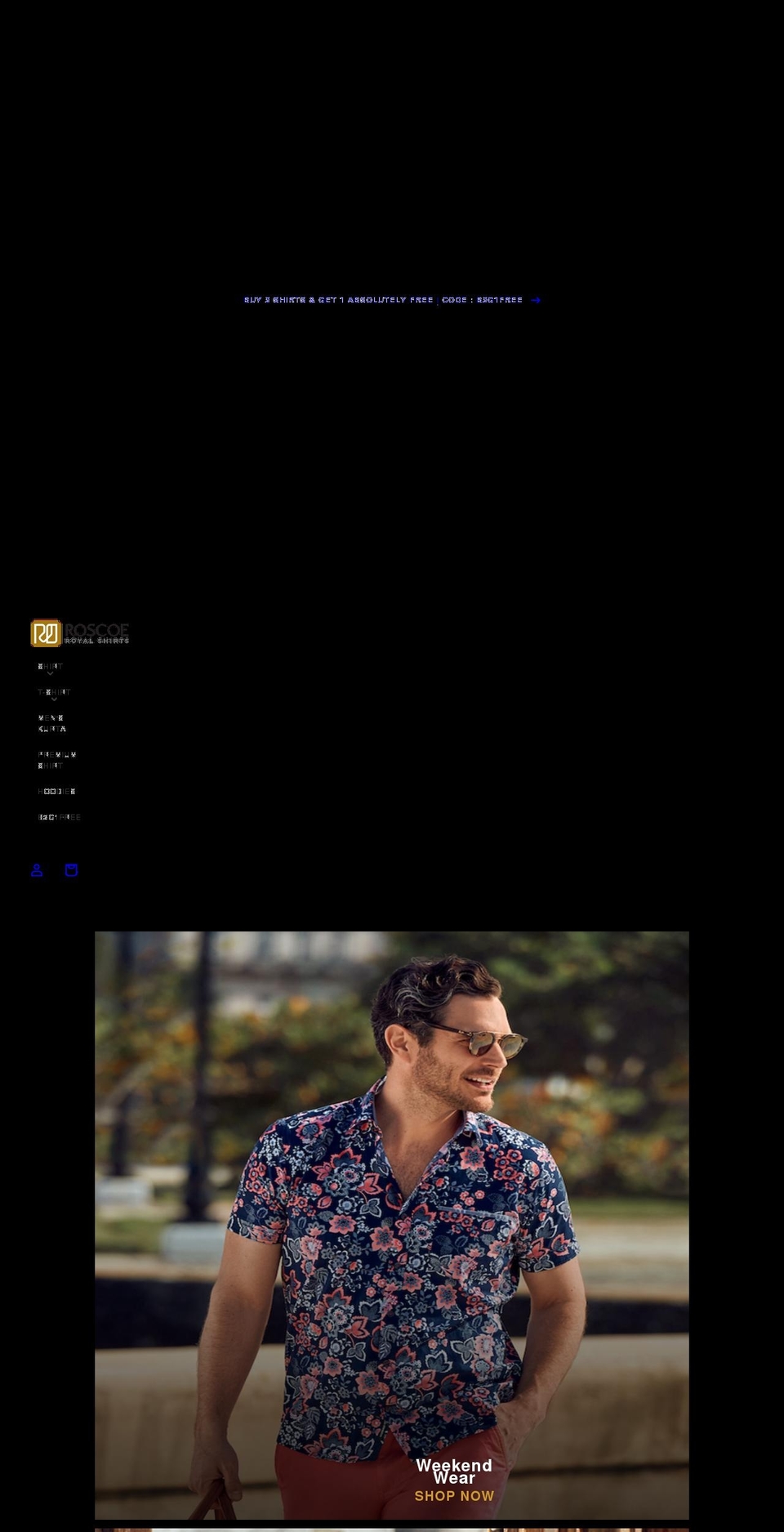roscoe.in shopify website screenshot