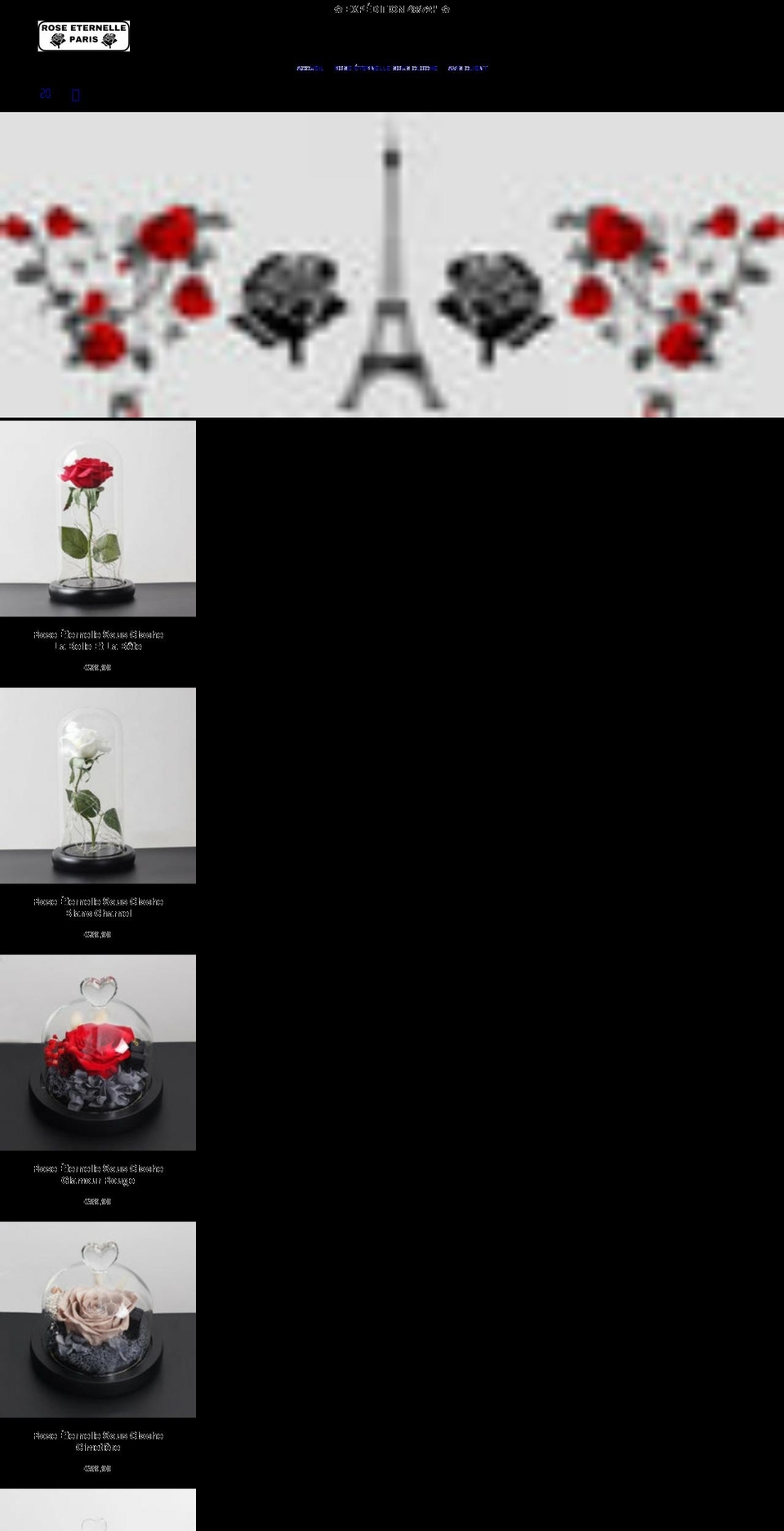 Speedfly--- Shopify theme site example rose-eternelle-paris.fr