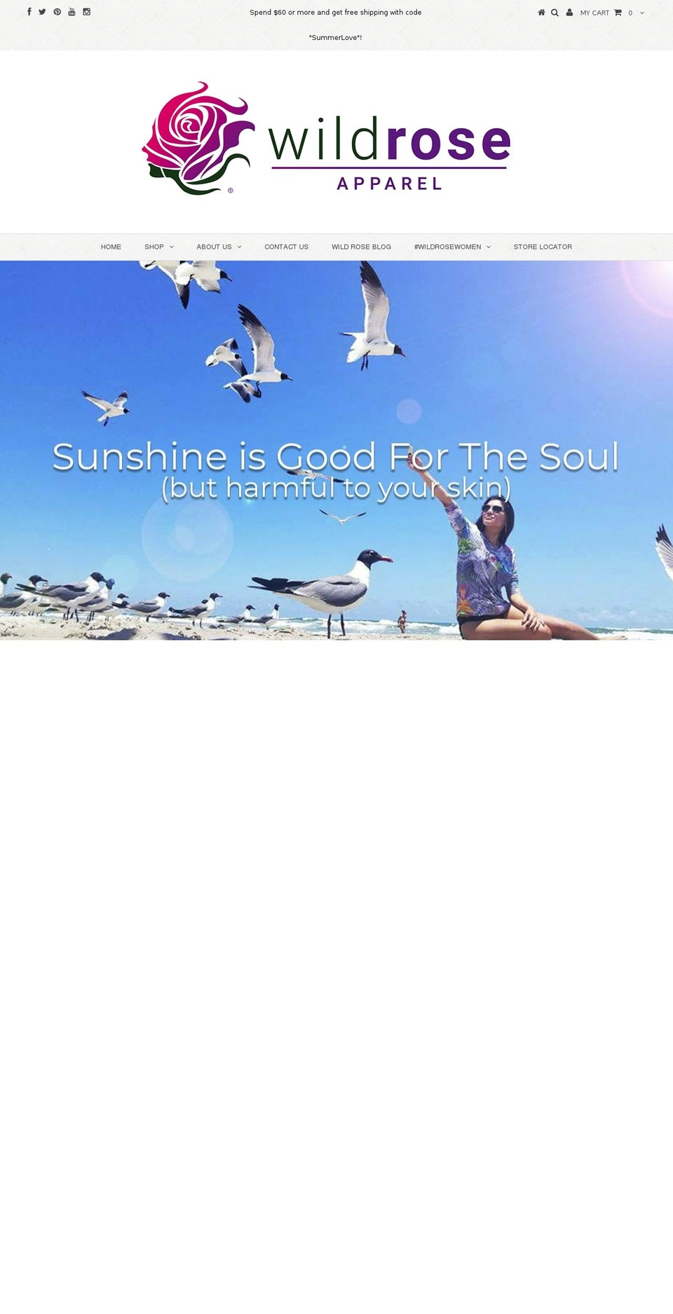 rosecamo.com shopify website screenshot