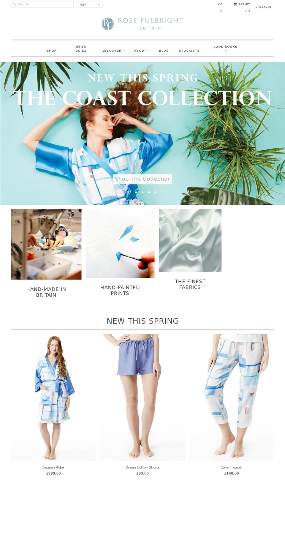 rosefulbright.com shopify website screenshot