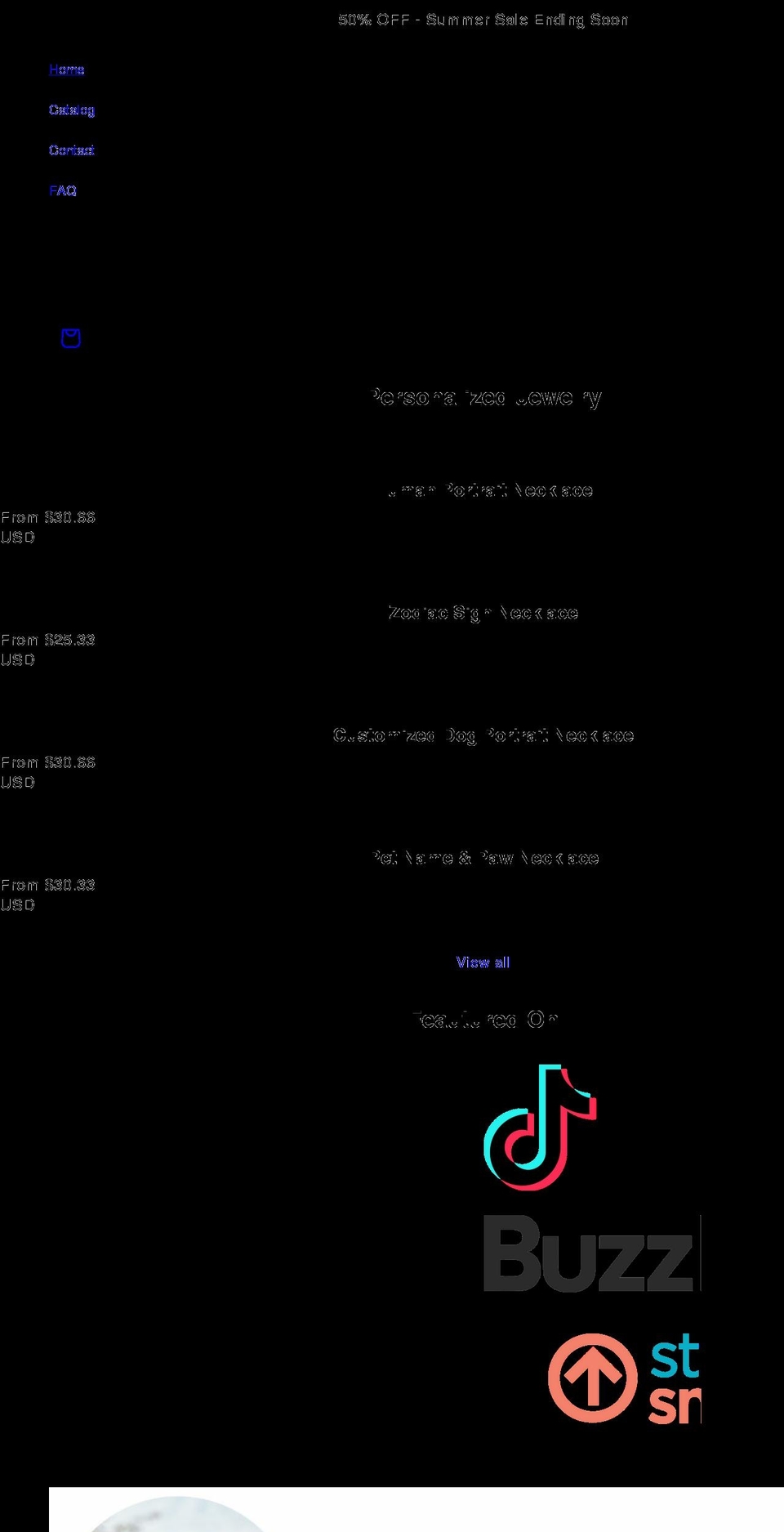 roselystore.com shopify website screenshot