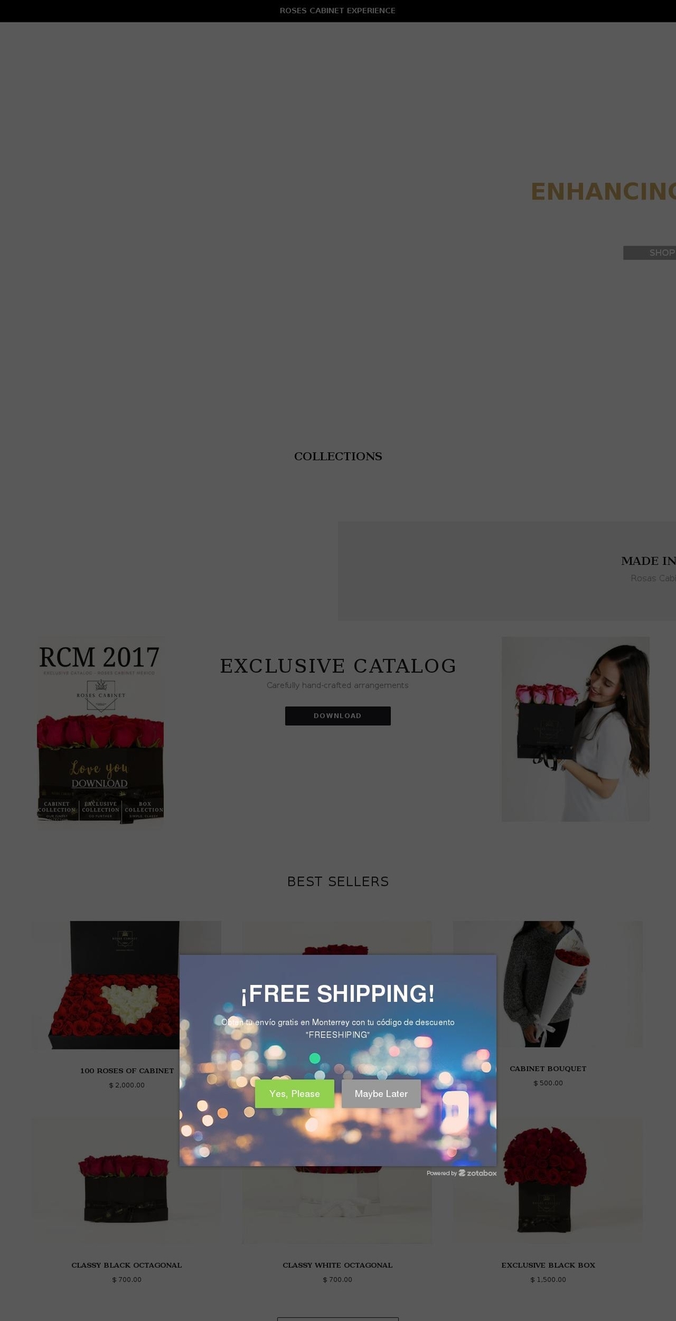 Copy of Jumpstart Shopify theme site example rosescabinetmexico.com