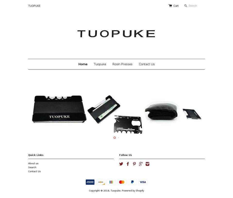 rosinking.net shopify website screenshot