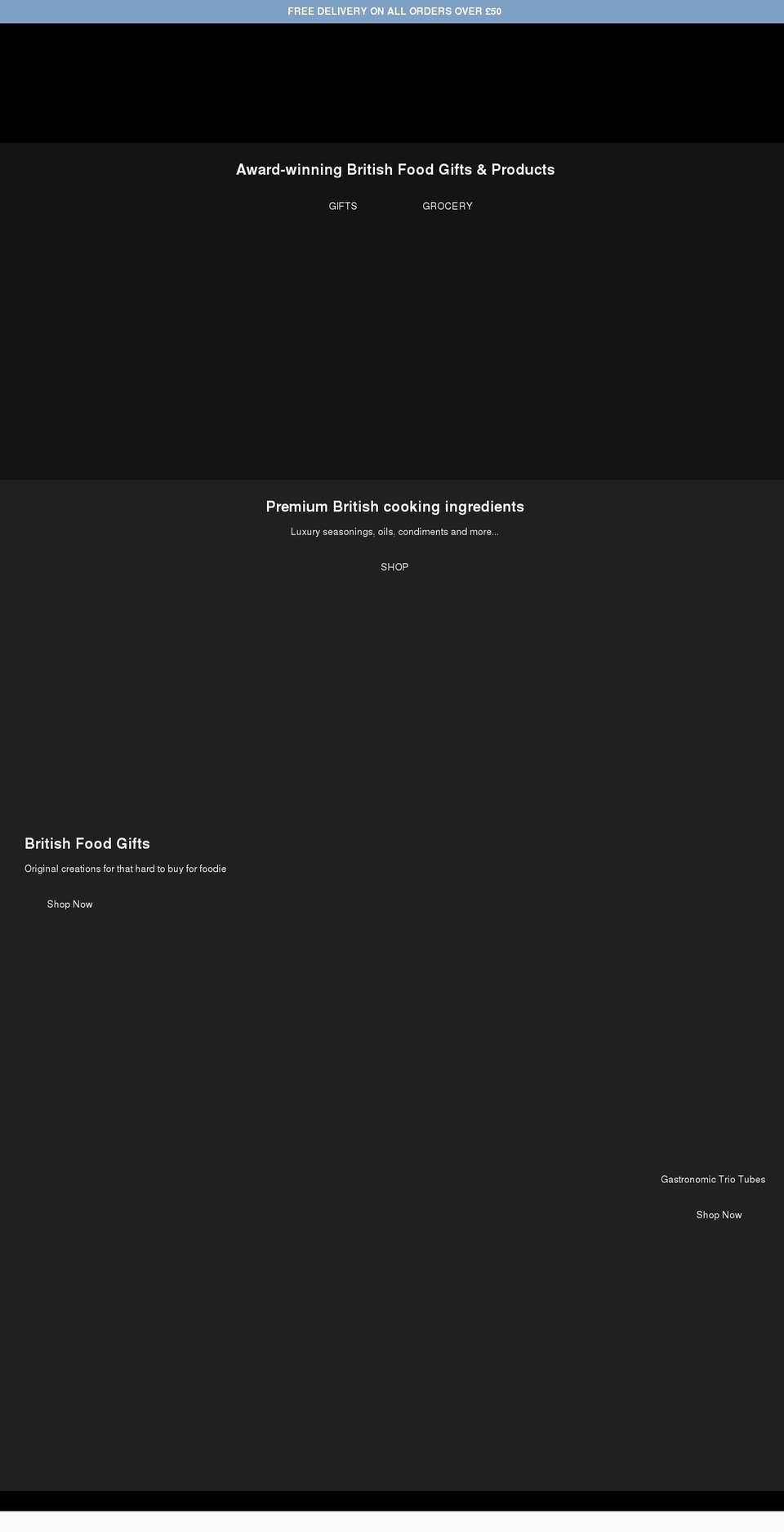 rossandrossgifts.co.uk shopify website screenshot
