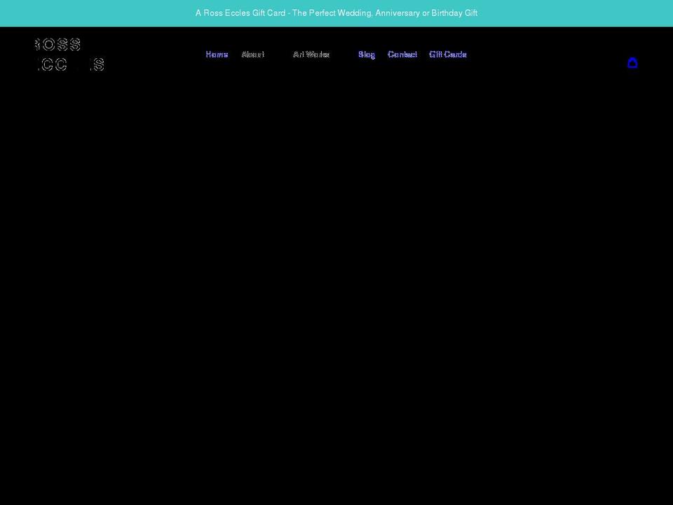 rosseccles.com shopify website screenshot