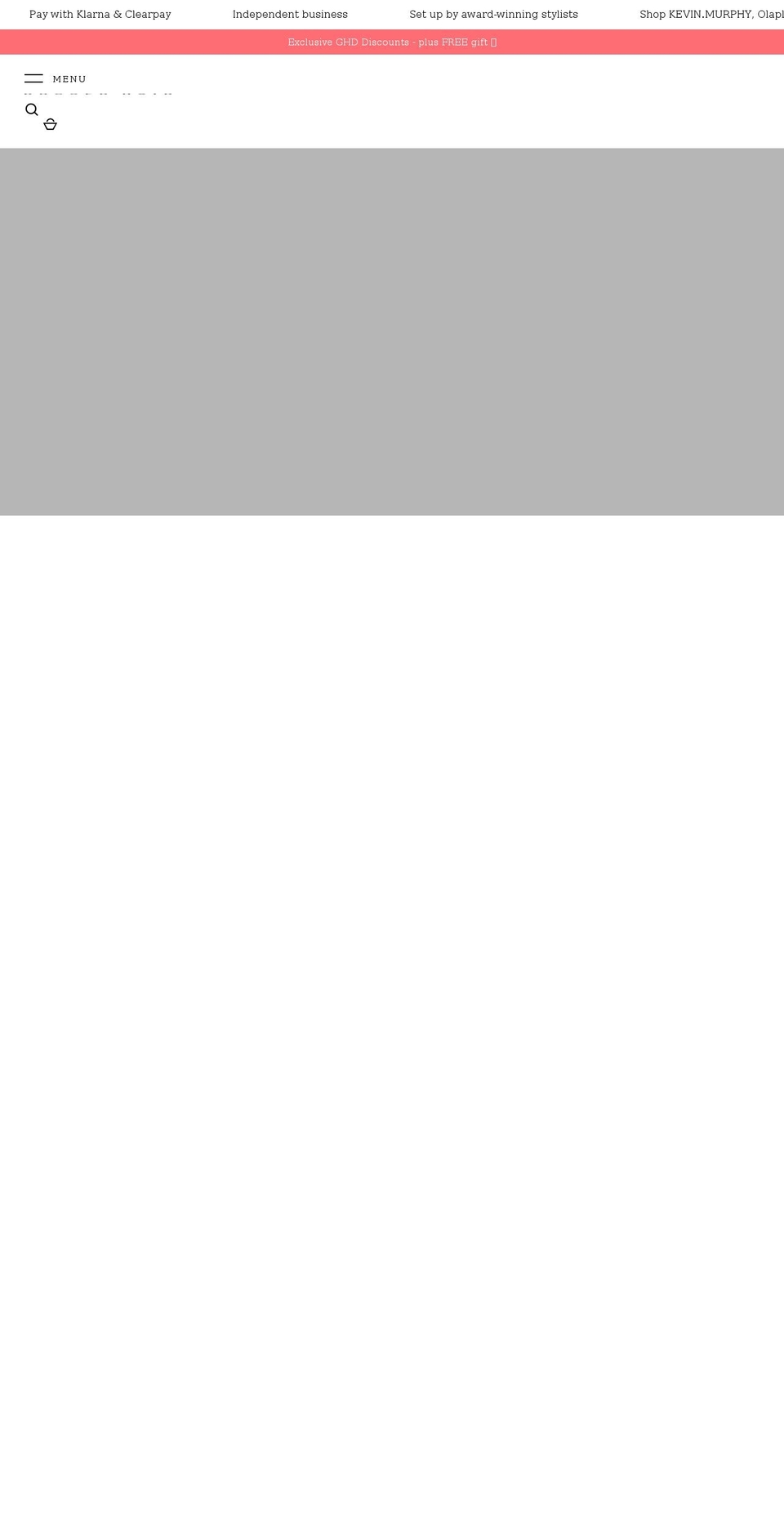 rosserhair.com shopify website screenshot