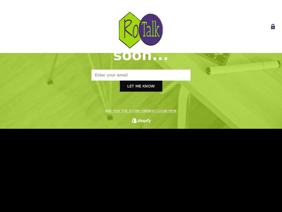 rotalkonline.com — Shopify storefront screenshot