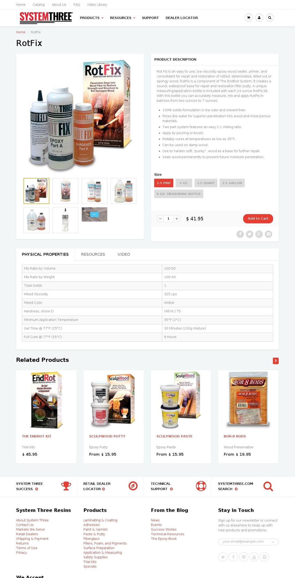 rotfix.com — Shopify storefront screenshot