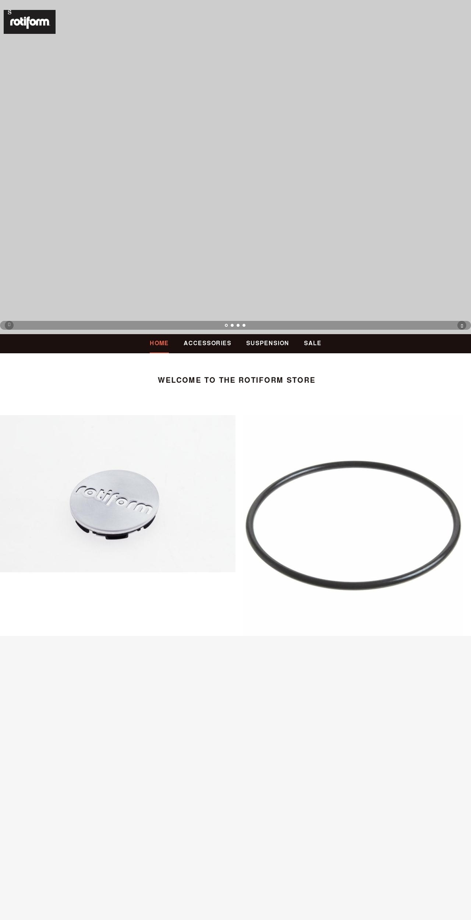 rotiform.myshopify.com shopify website screenshot