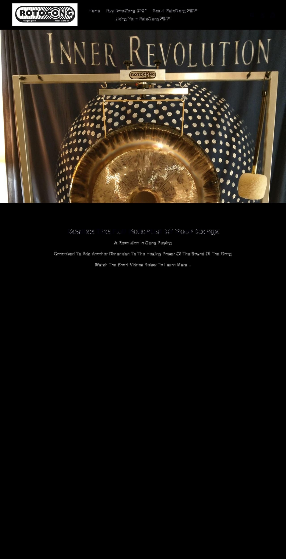 rotogong.com — Shopify storefront screenshot