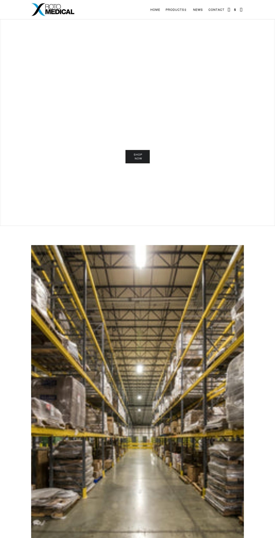 rotomedical.com shopify website screenshot