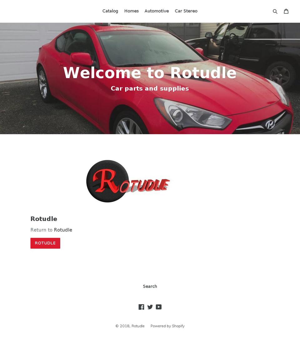 rotudle.com — Shopify storefront screenshot
