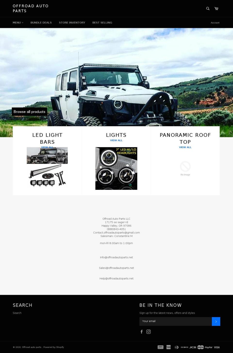 roughjeep.com — Shopify storefront screenshot