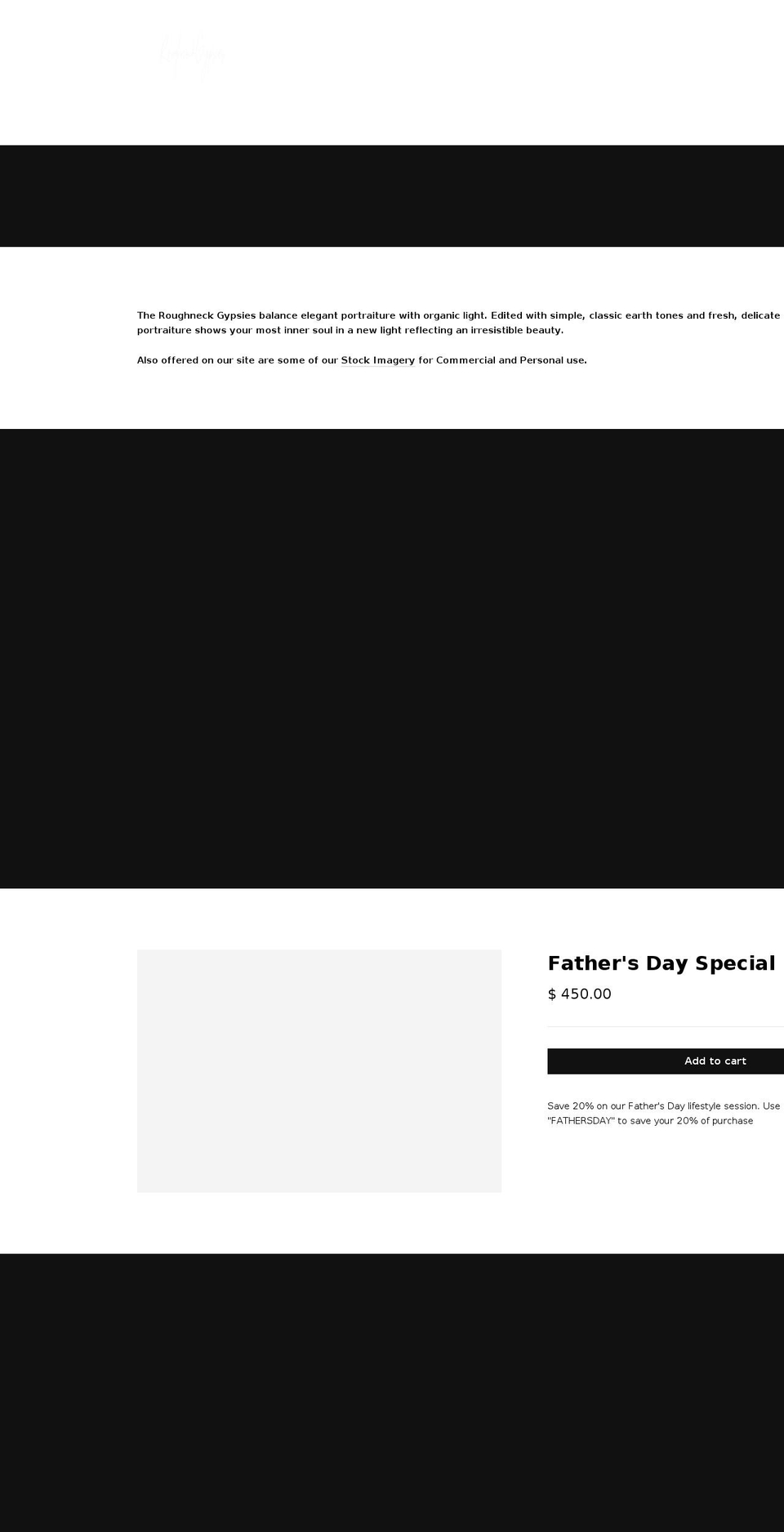roughneckgypsies.com — Shopify storefront screenshot