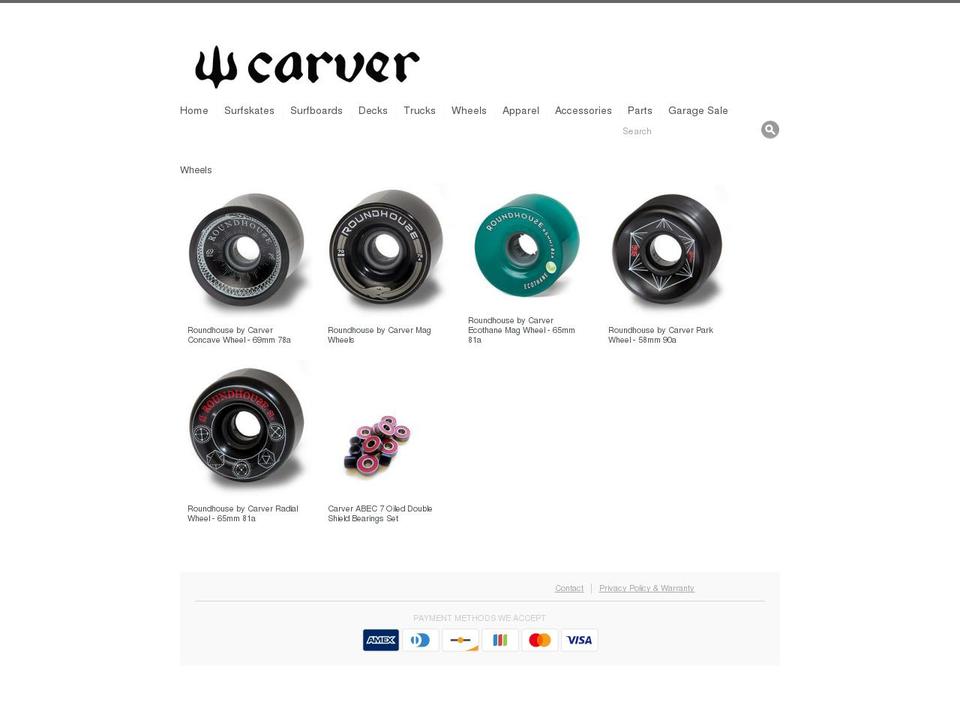 roundhousewheels.com shopify website screenshot