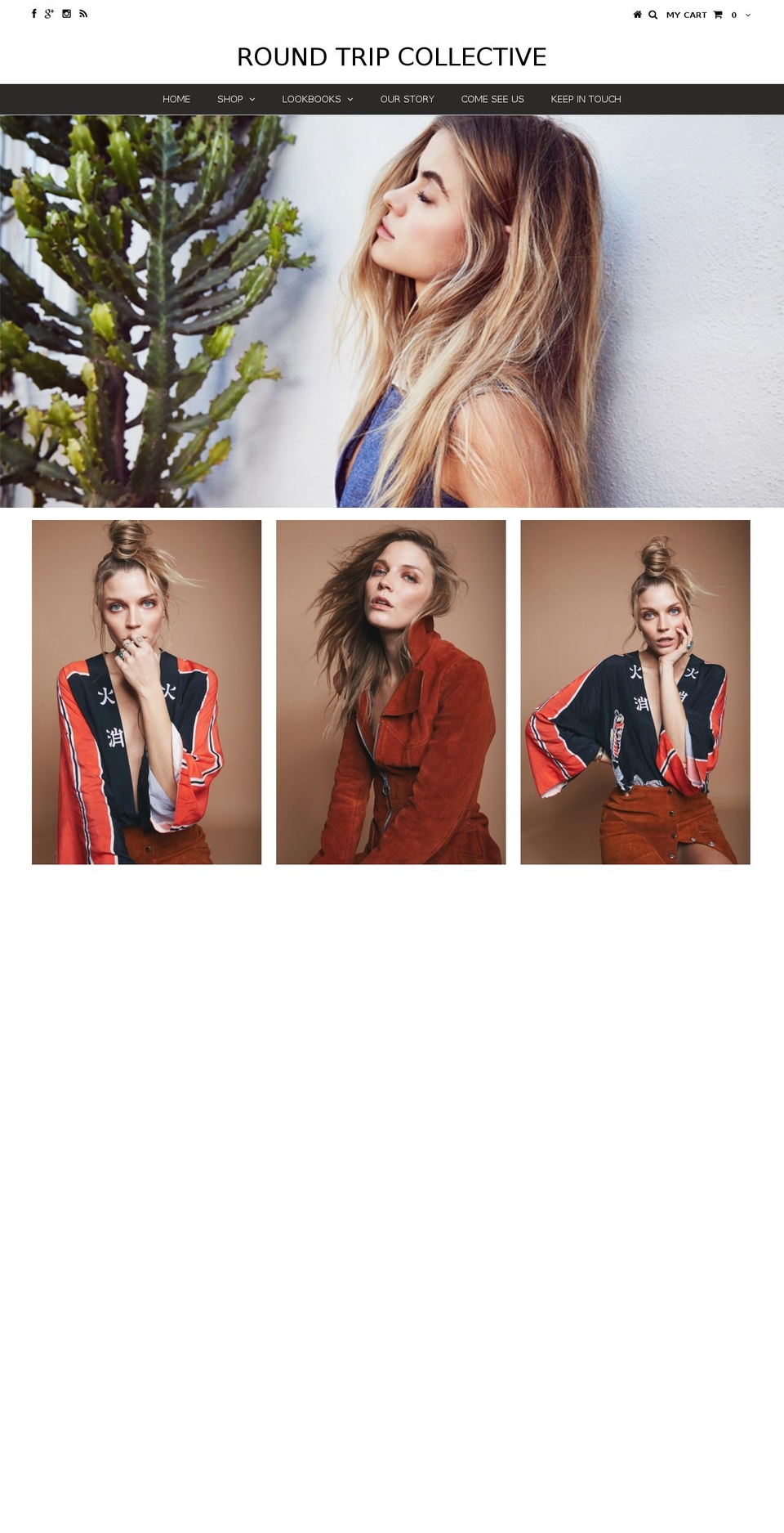 roundtripcollective.com shopify website screenshot