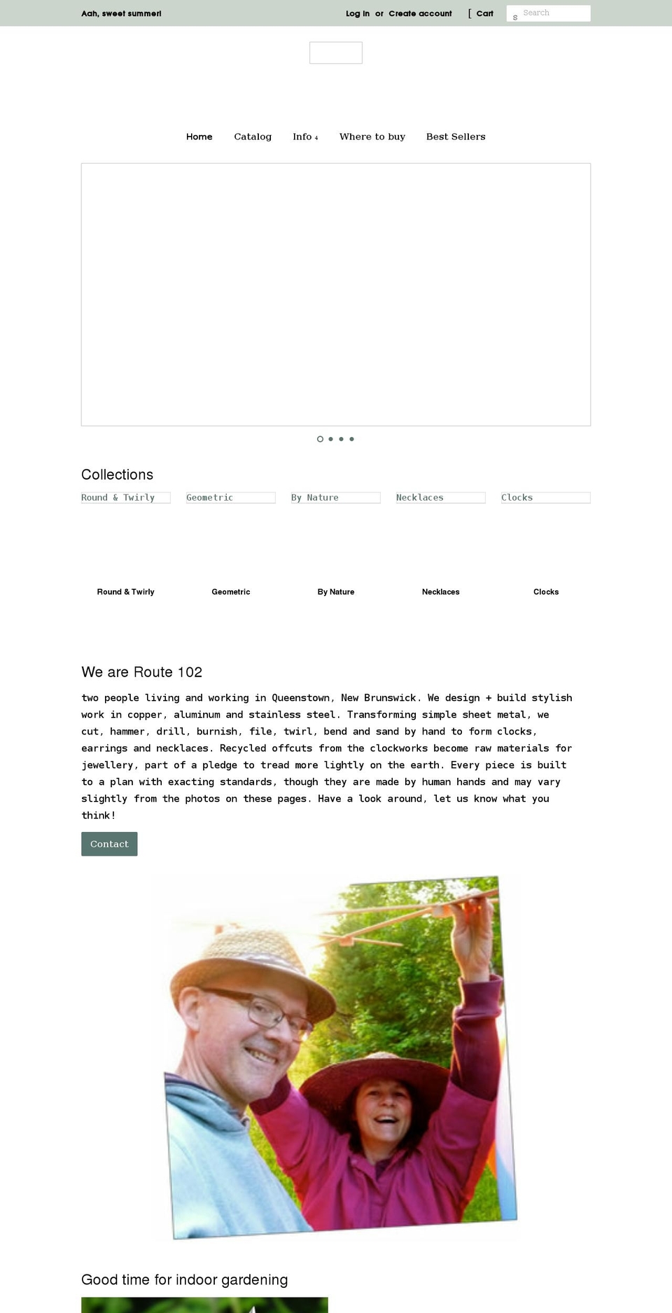 route102.ca shopify website screenshot