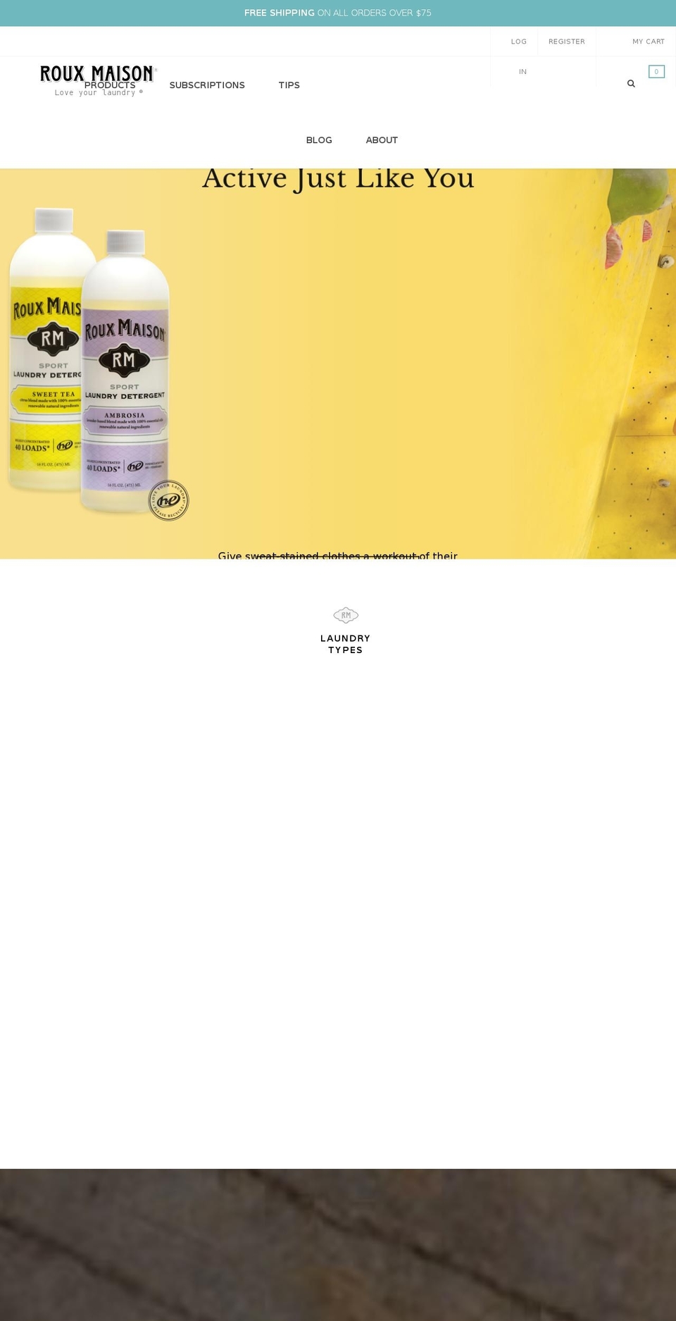 rouxmaison.com shopify website screenshot