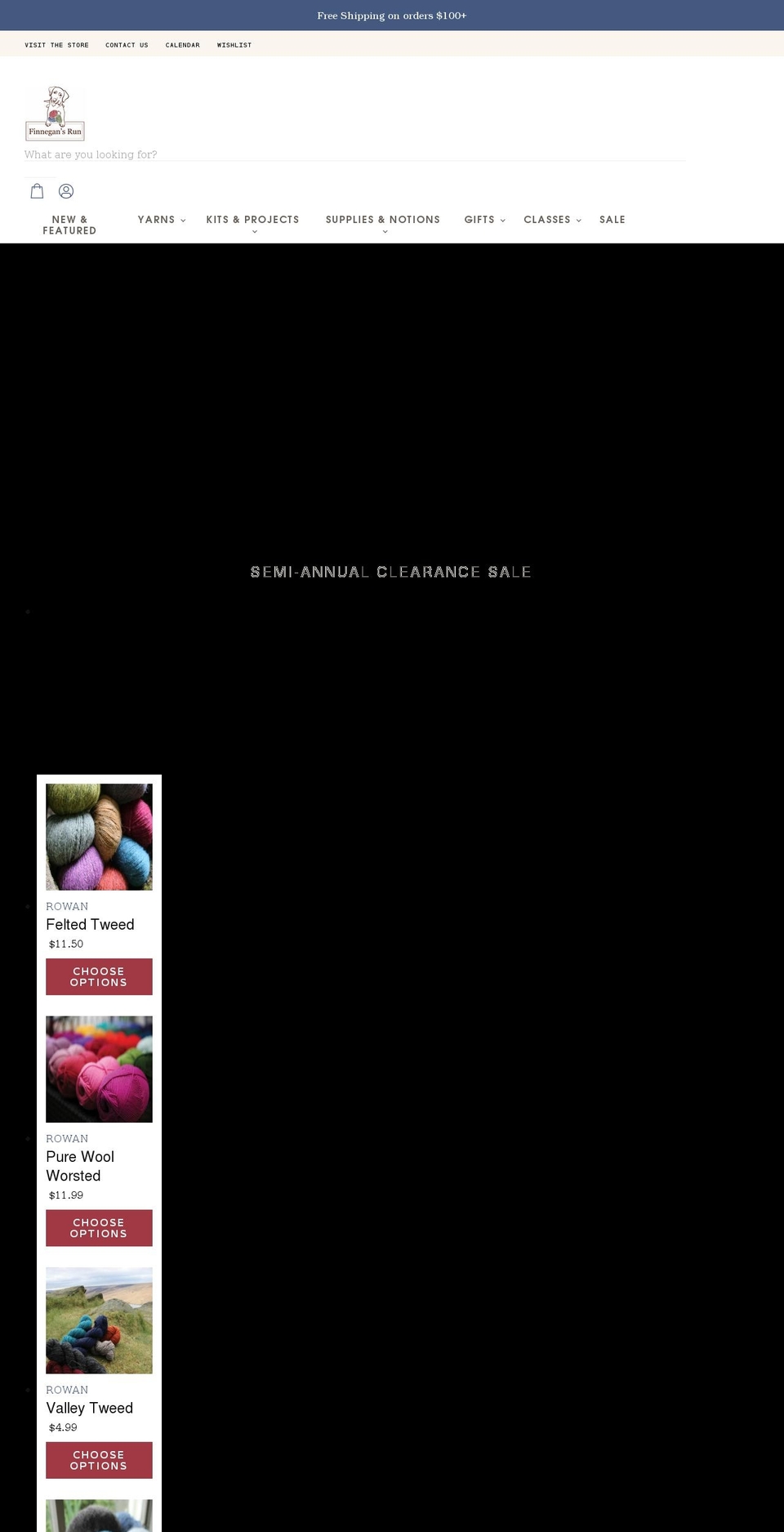 rowanatfinnegansrun.com shopify website screenshot