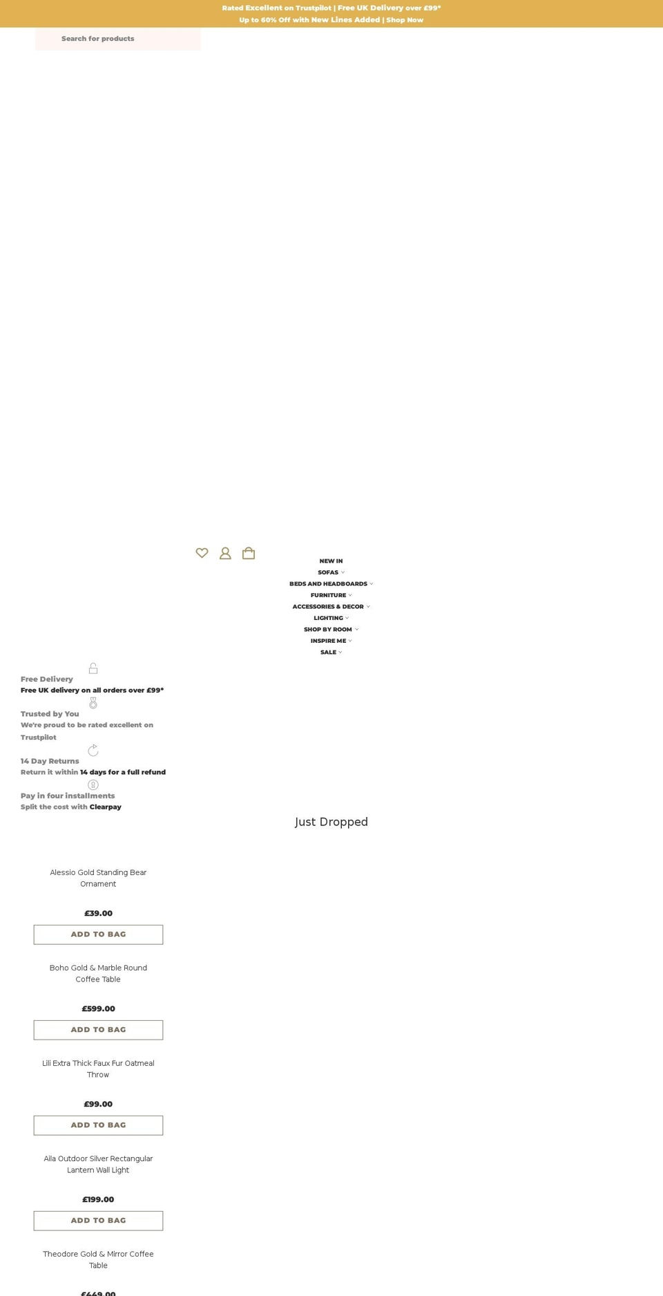 rowenhomes.com shopify website screenshot