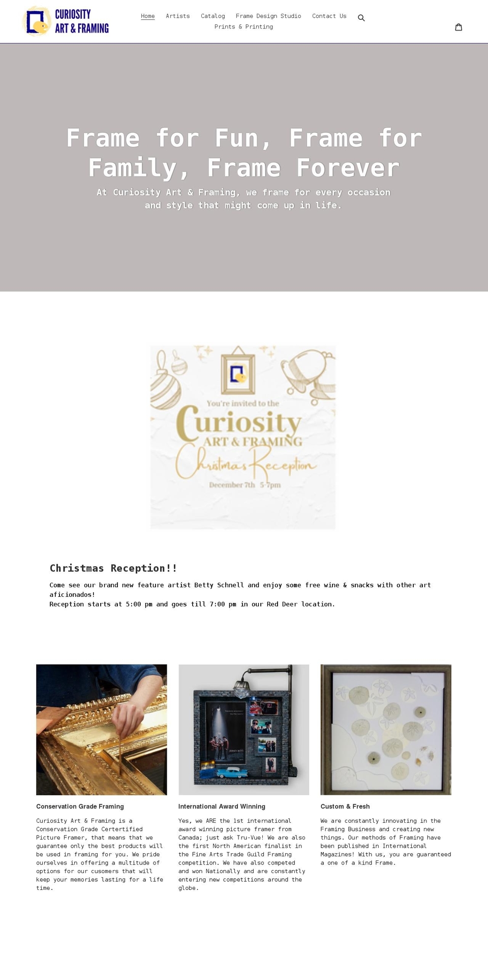 rowleyhesselballe.com shopify website screenshot