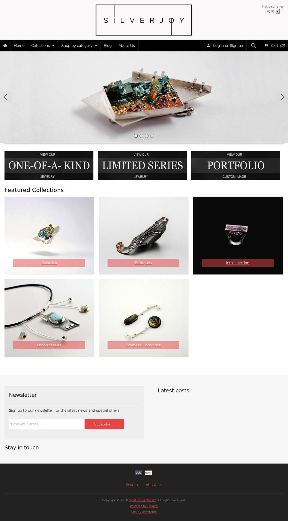 roxanahodorog.com shopify website screenshot