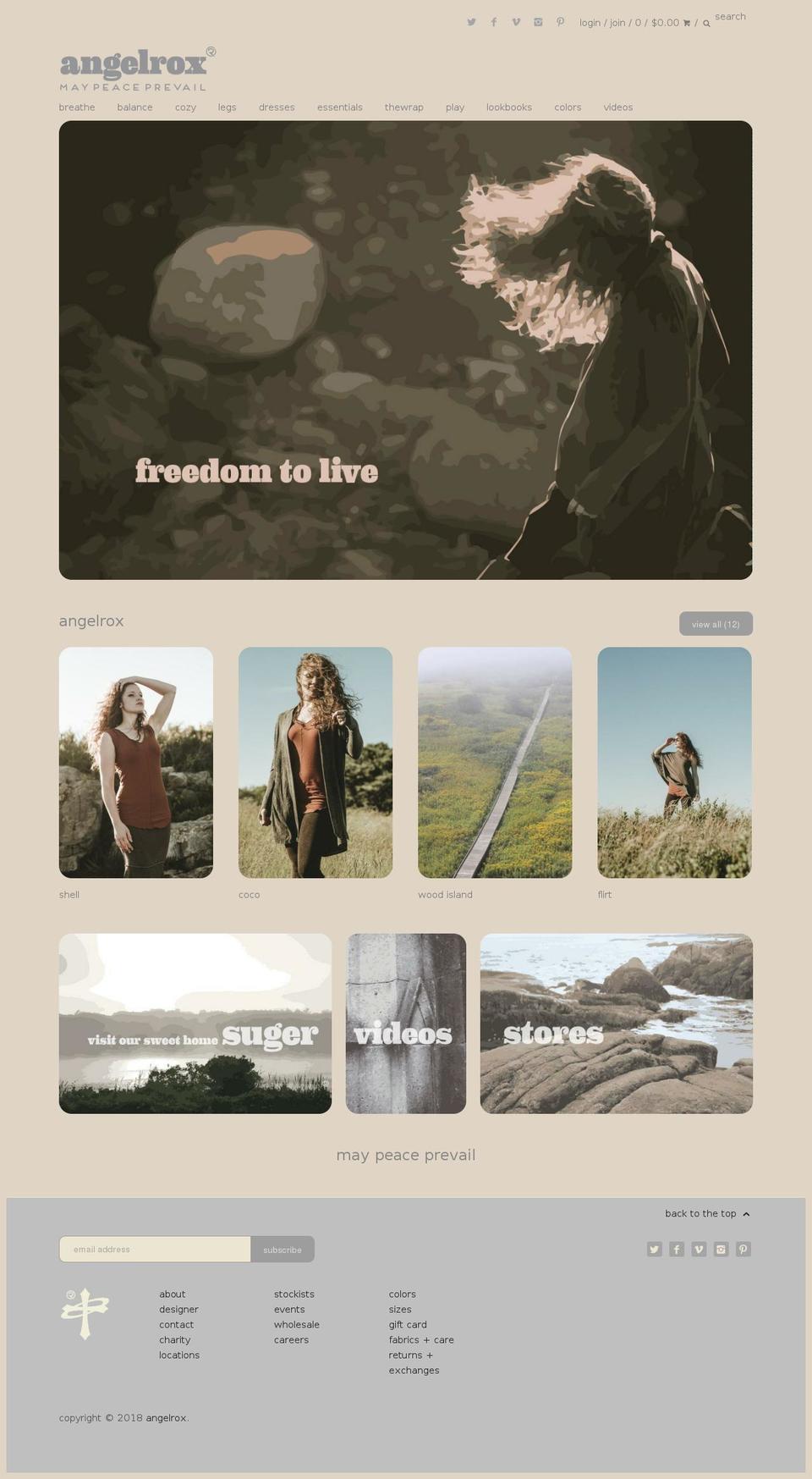 roxisuger.com — Shopify storefront screenshot