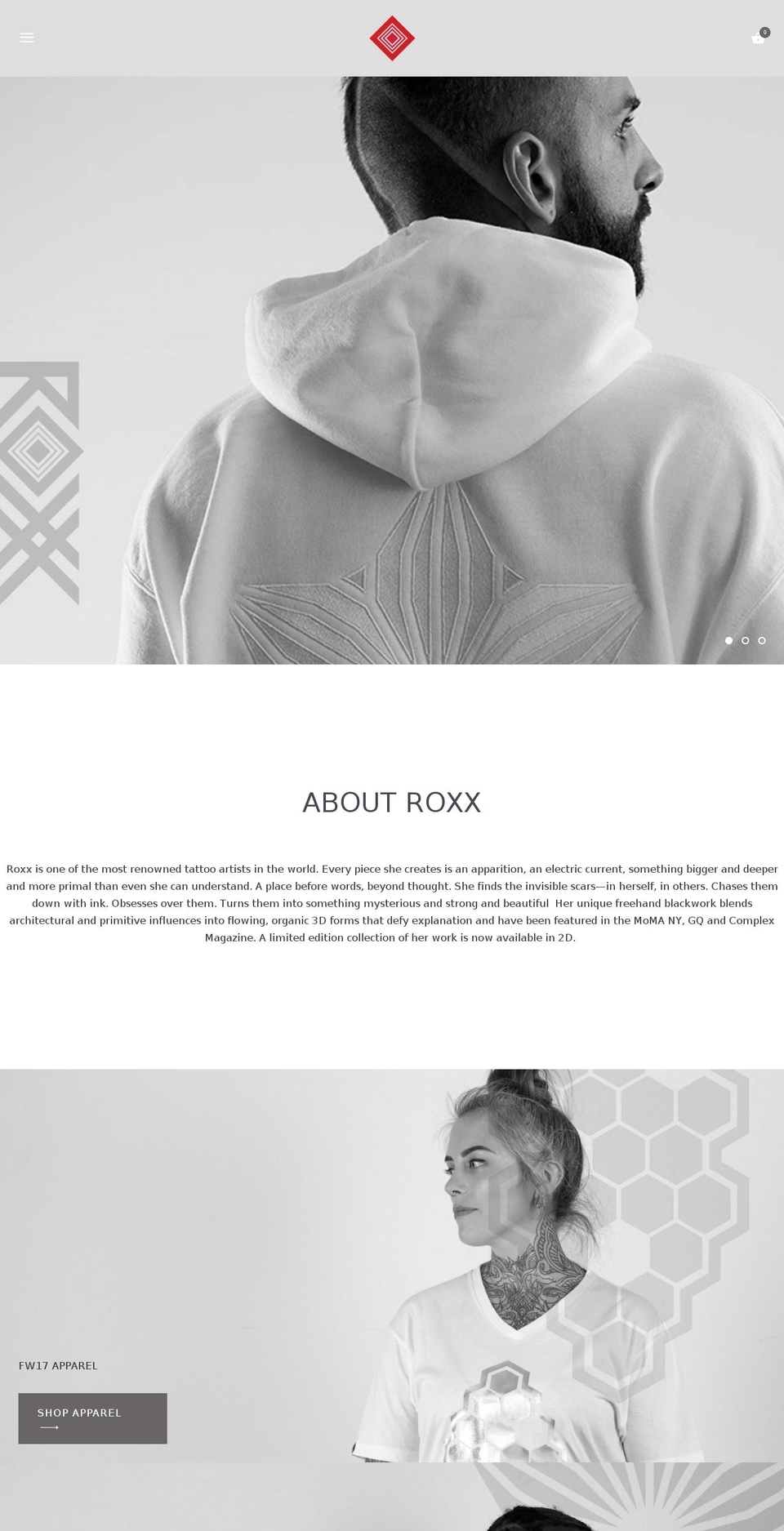 roxxroxx.com shopify website screenshot
