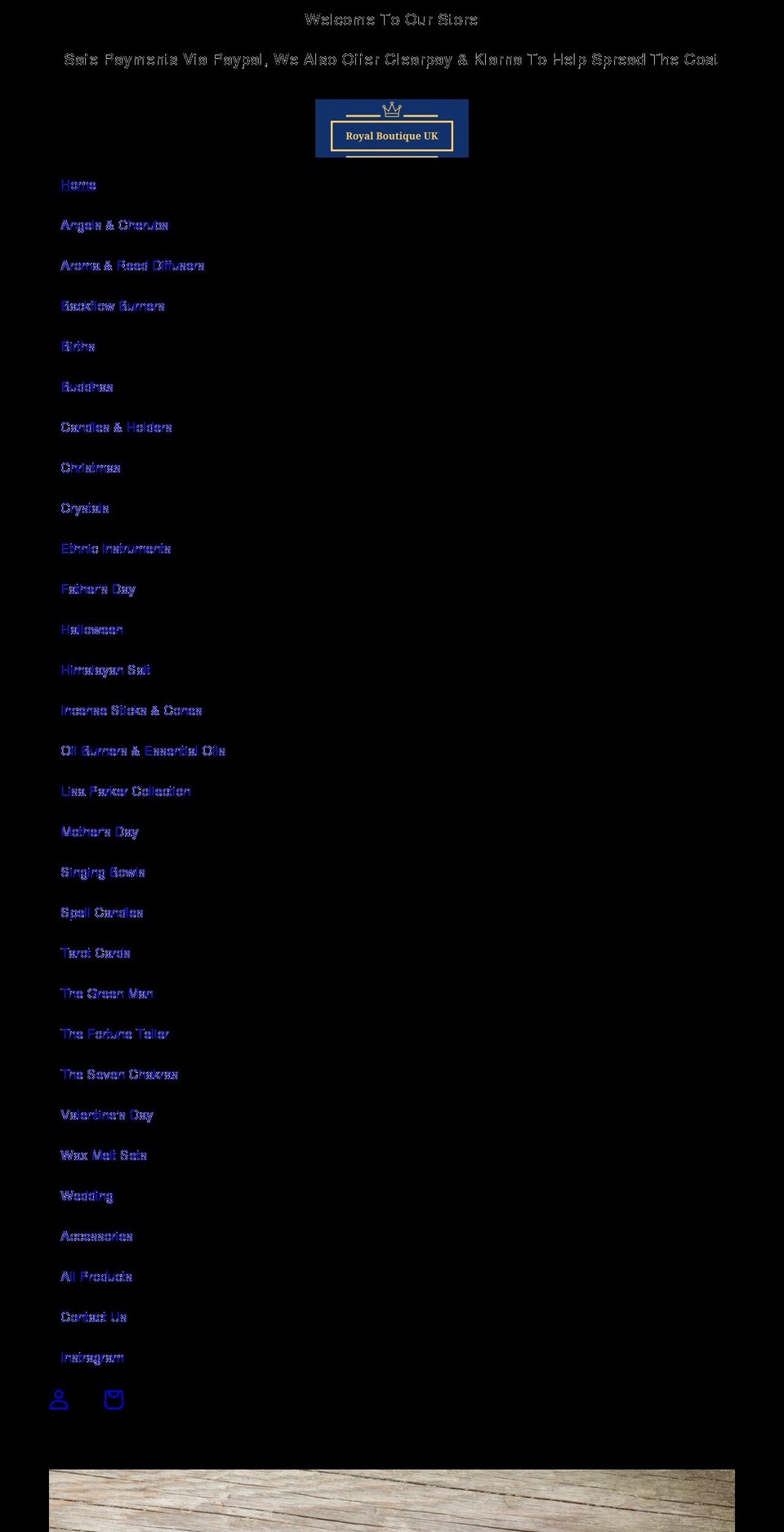 royal-boutique.co.uk shopify website screenshot